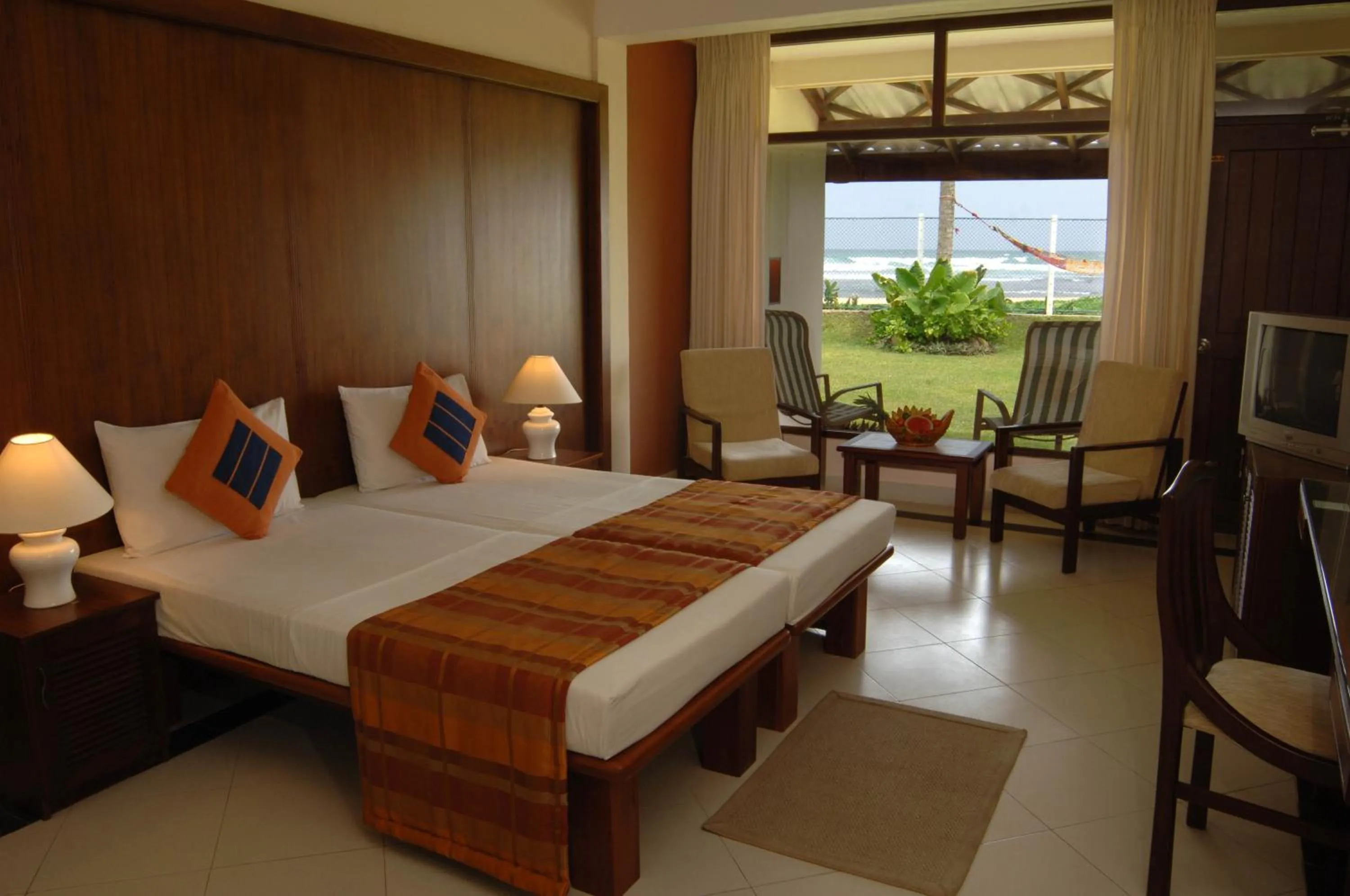 Bed in Coral Sands Hotel