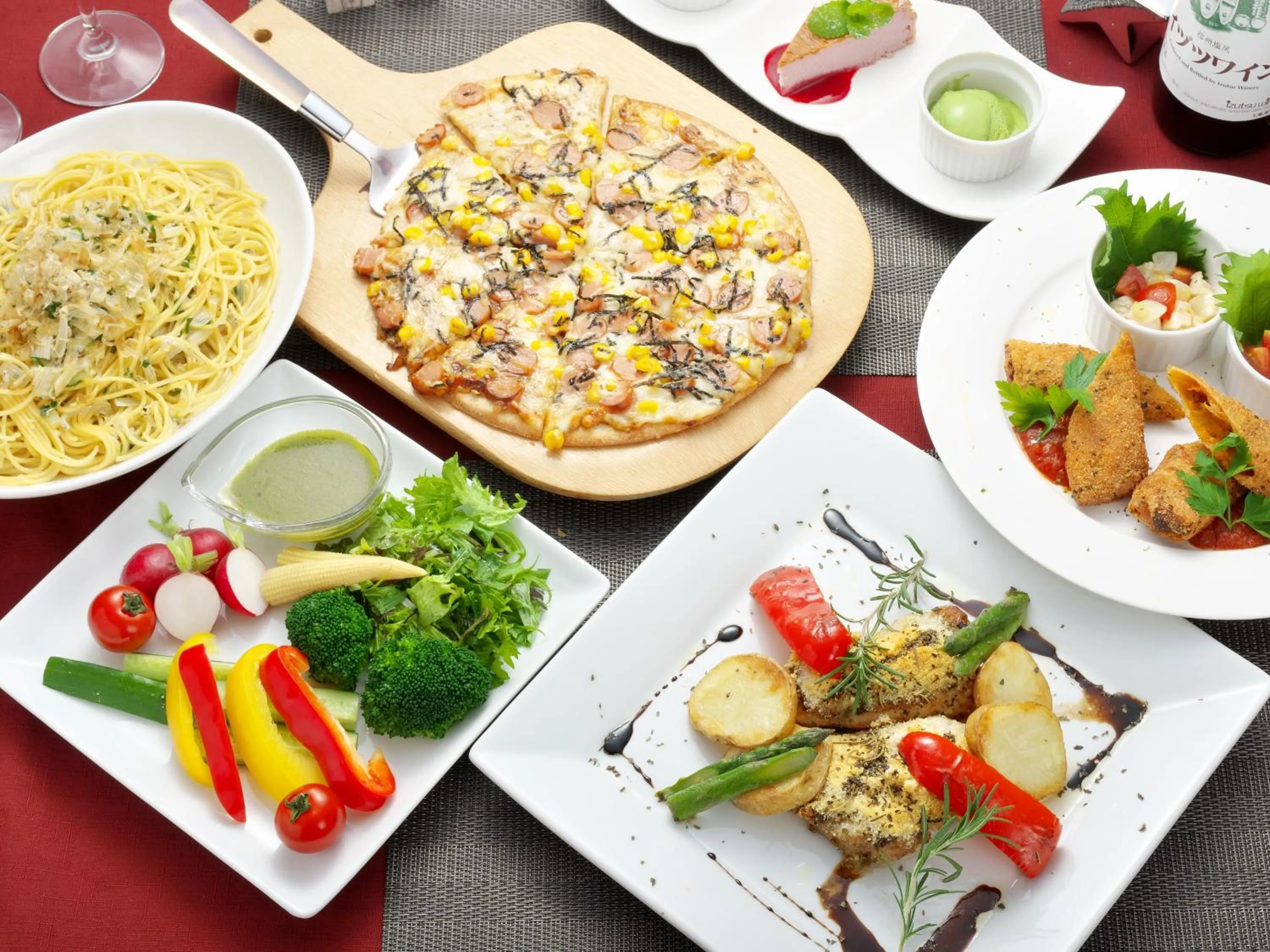 Food in Hakuba Goryu Pension Kurumi