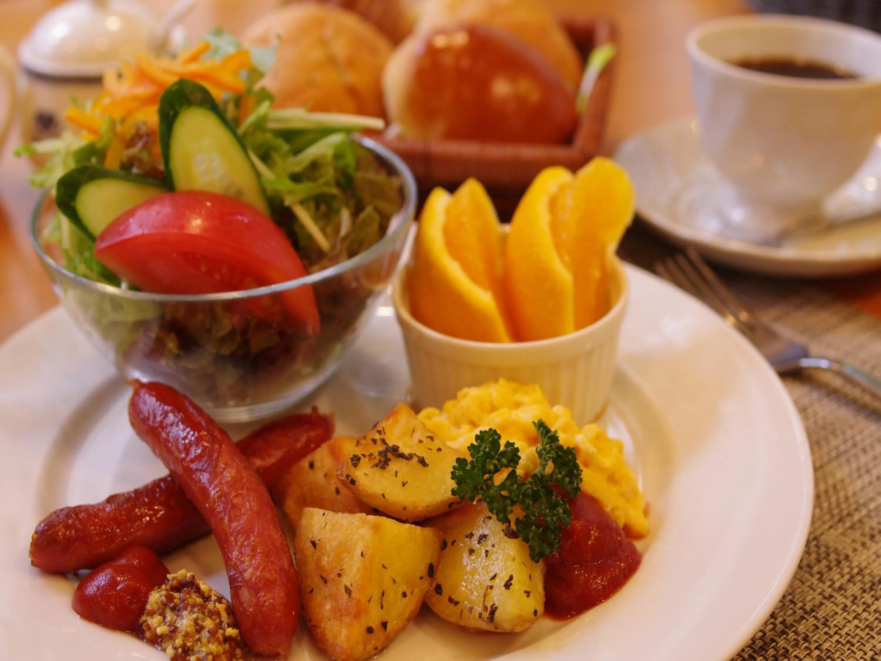 Food close-up in Hakuba Goryu Pension Kurumi