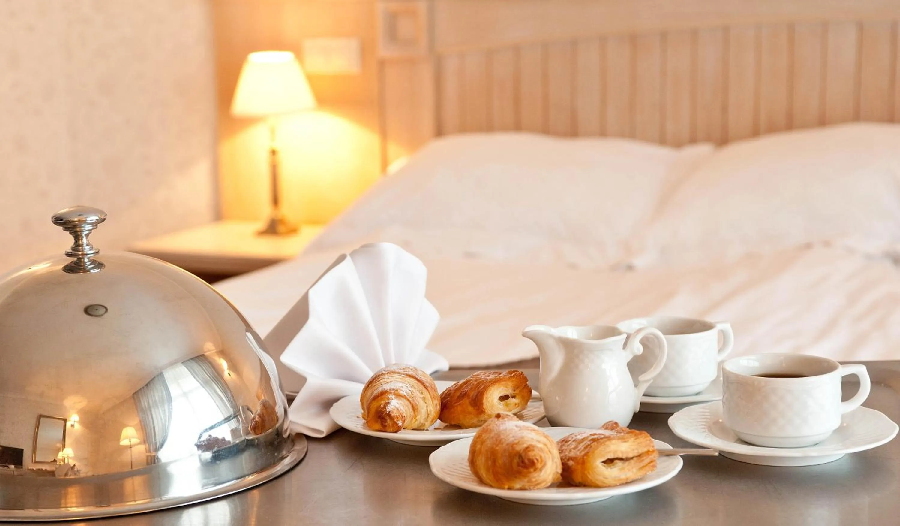 Bed in Hotel Lipowy Most