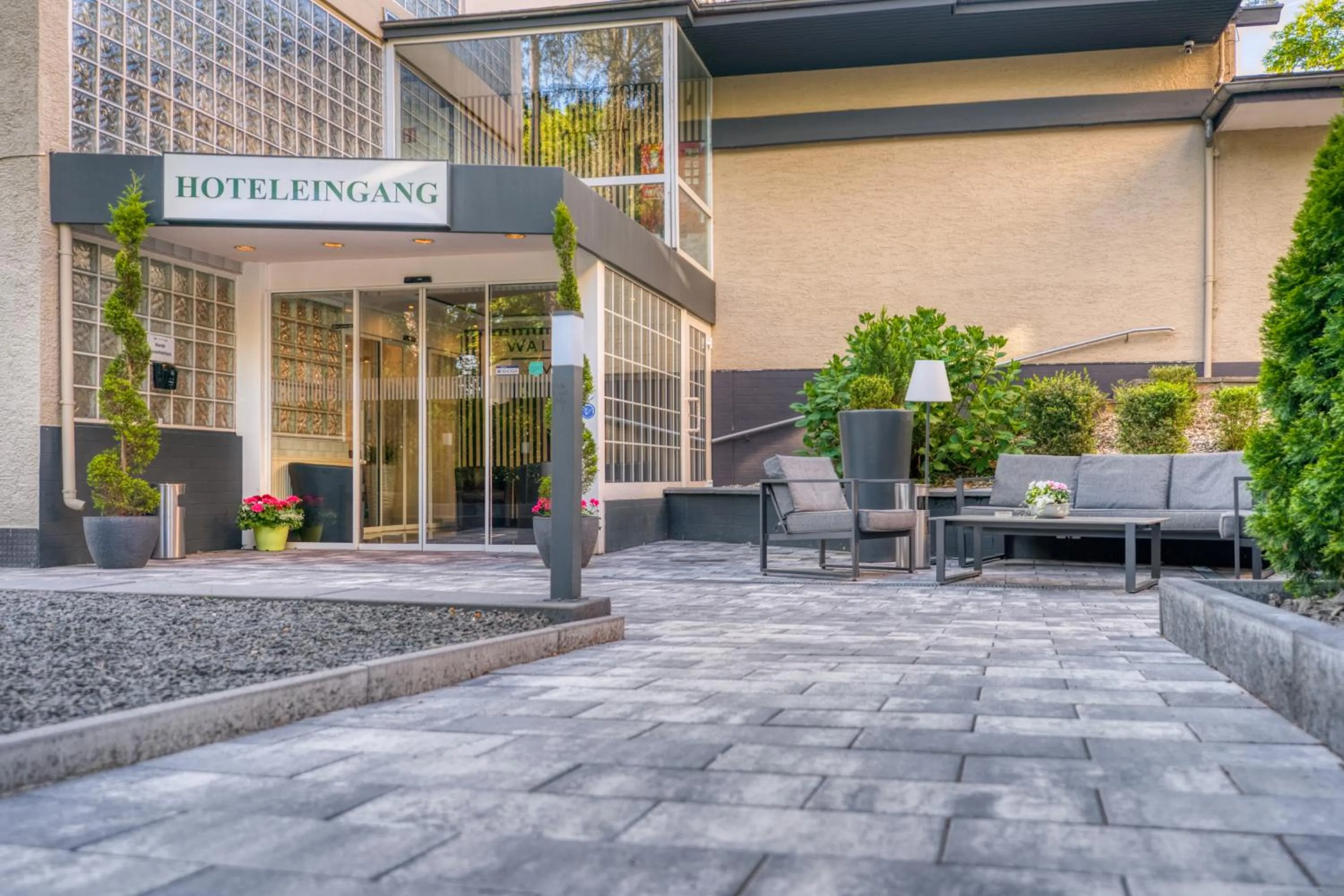 Property building in Waldhotel