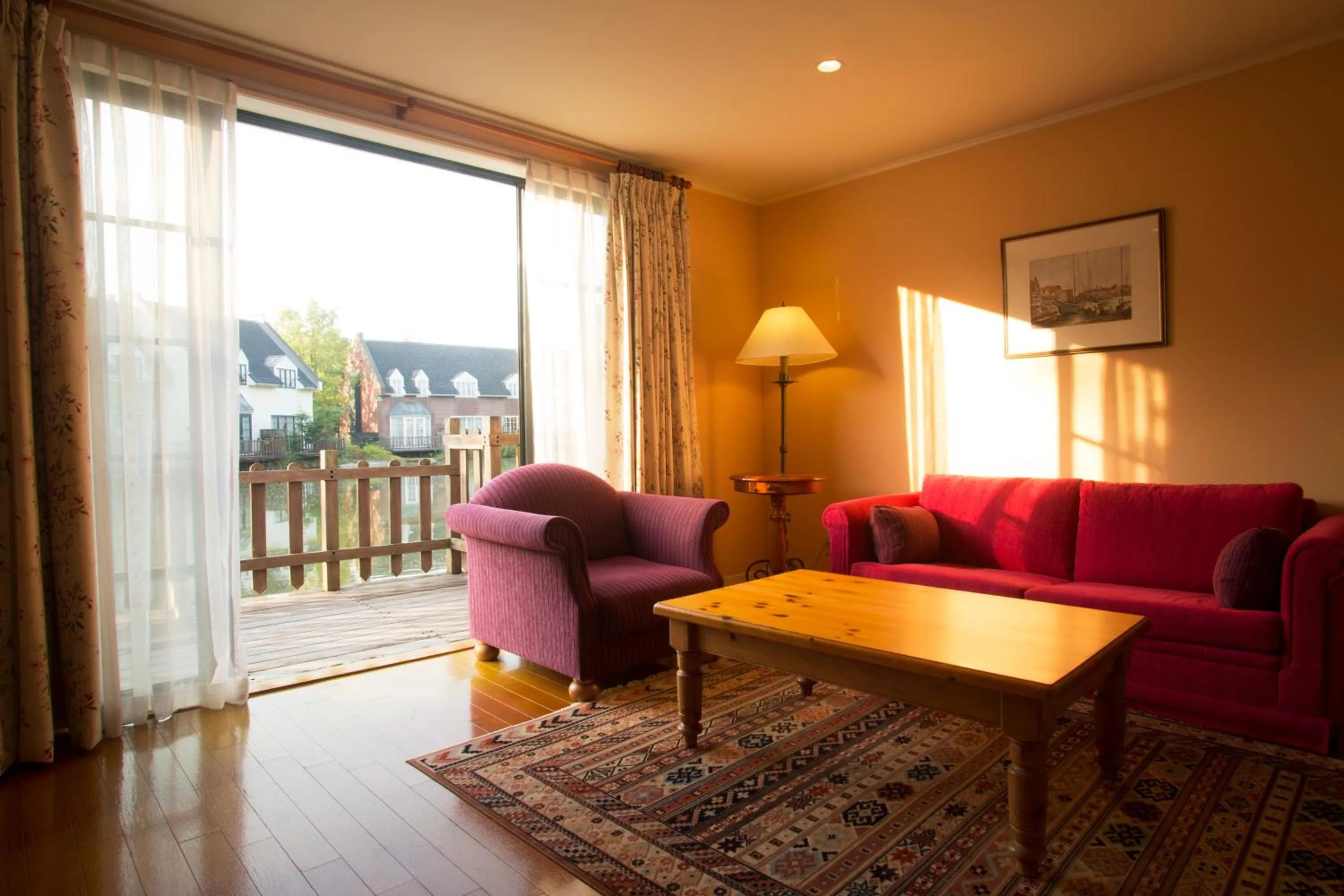 Living room in Forest Villa Huis Ten Bosch