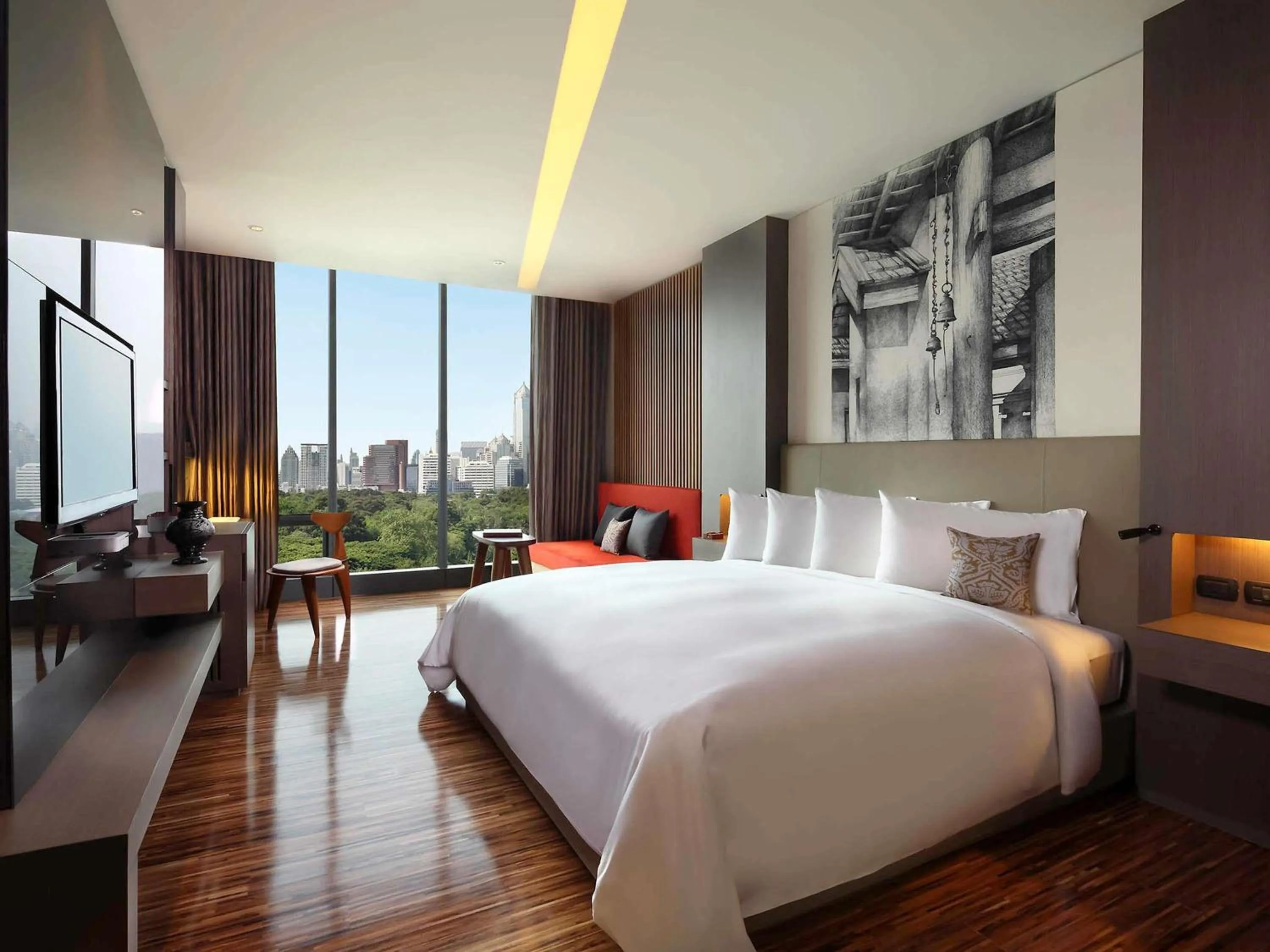 Bedroom, Bed in SO/ Bangkok