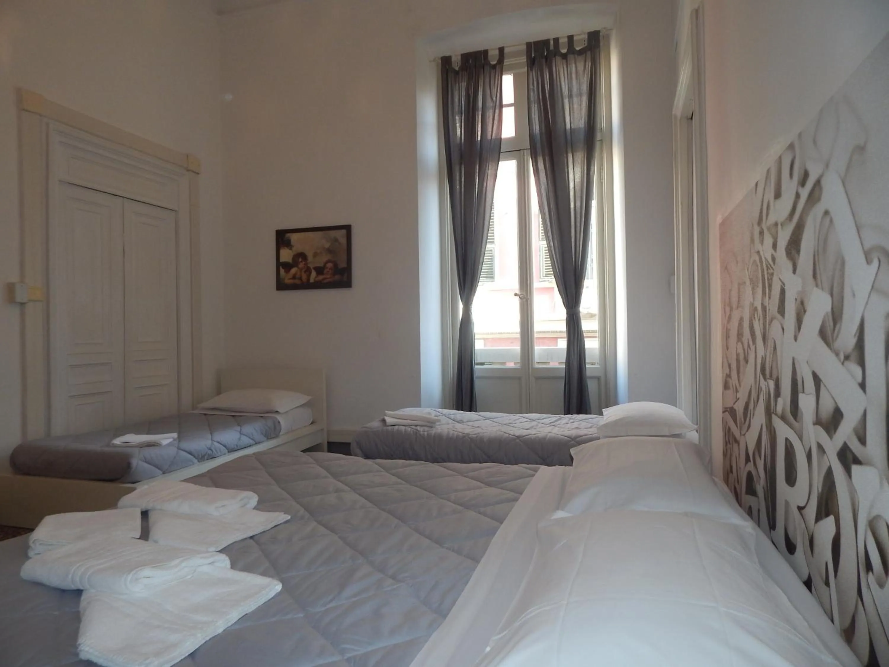 Bedroom, Bed in Guest House Roma