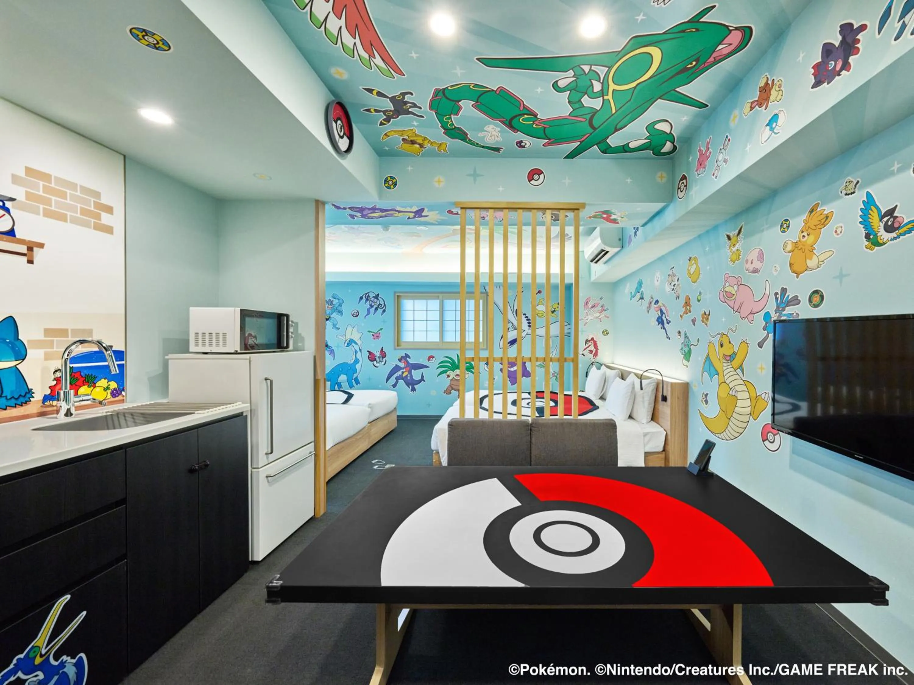 Dining area in MIMARU Tokyo Ueno East