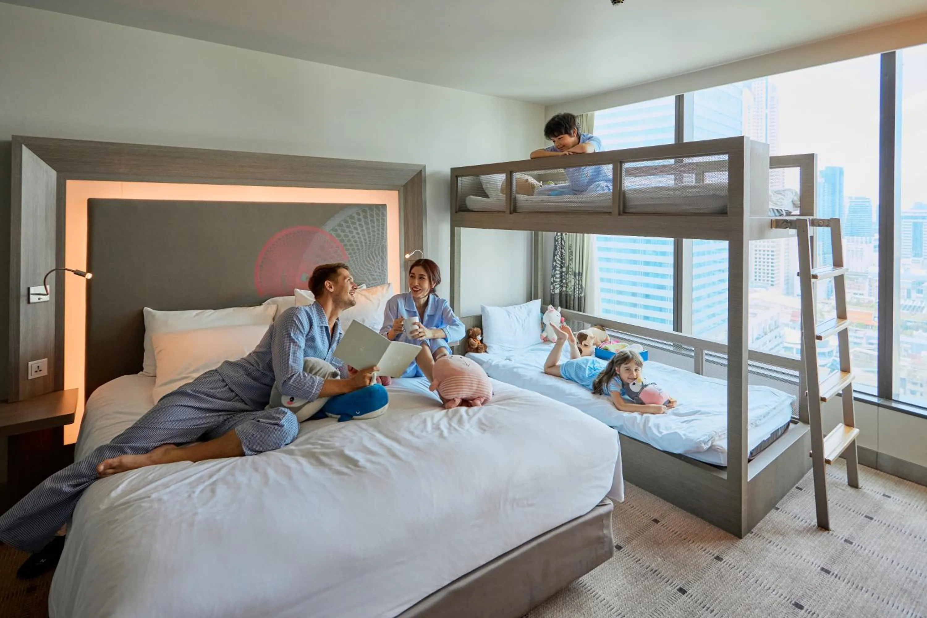 Bedroom, Bed in Novotel Bangkok Platinum Pratunam