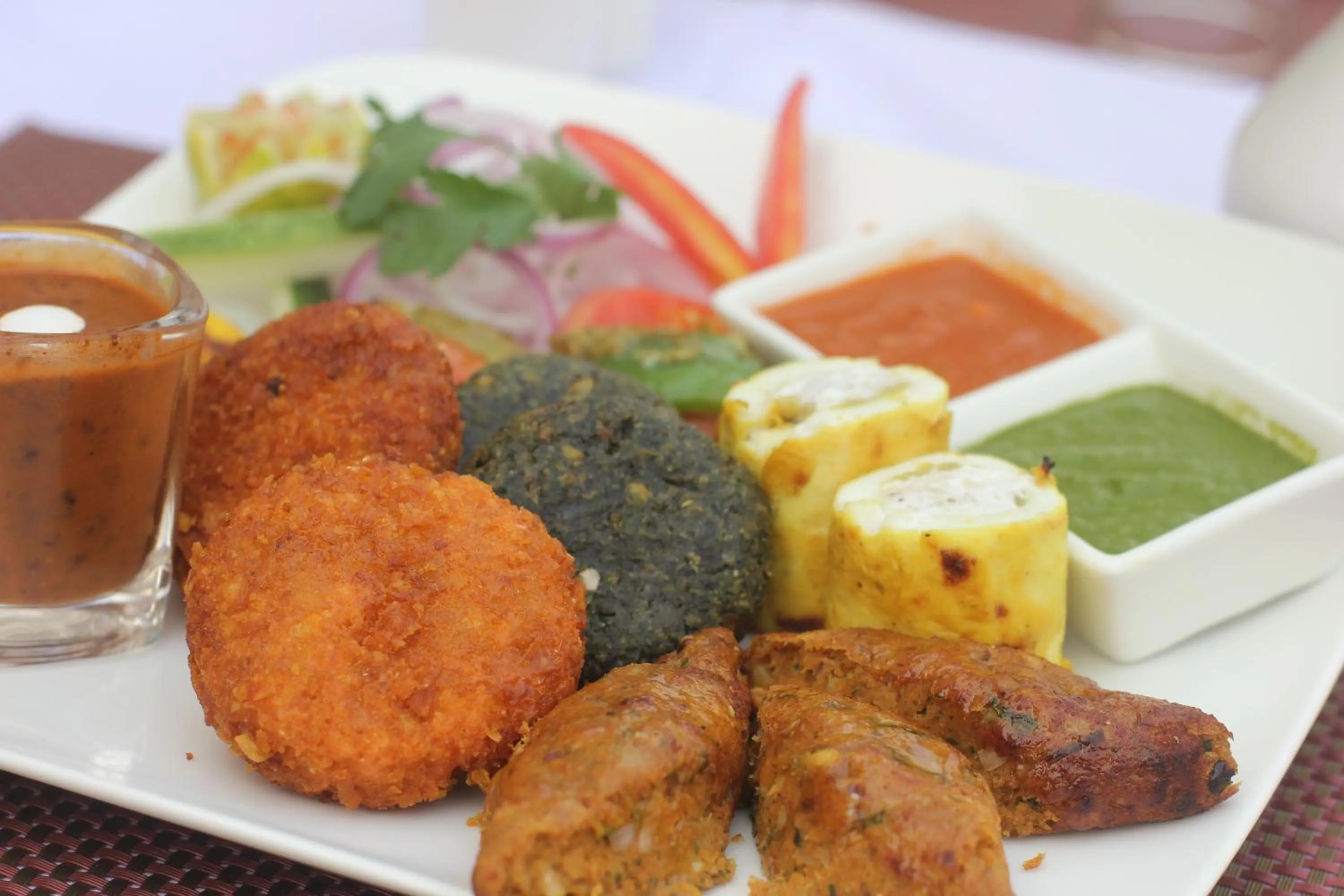 Food close-up in Hotel Surya, Kaiser Palace
