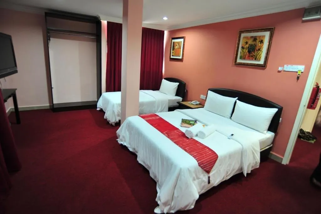 Bed in Puteri Ampang Hotel