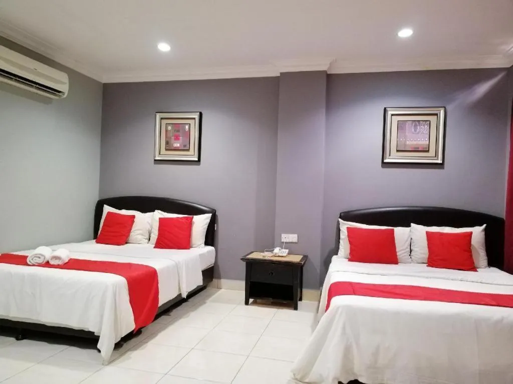 Bed in Puteri Ampang Hotel