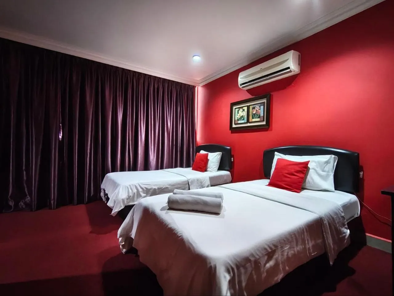 Bed in Puteri Ampang Hotel