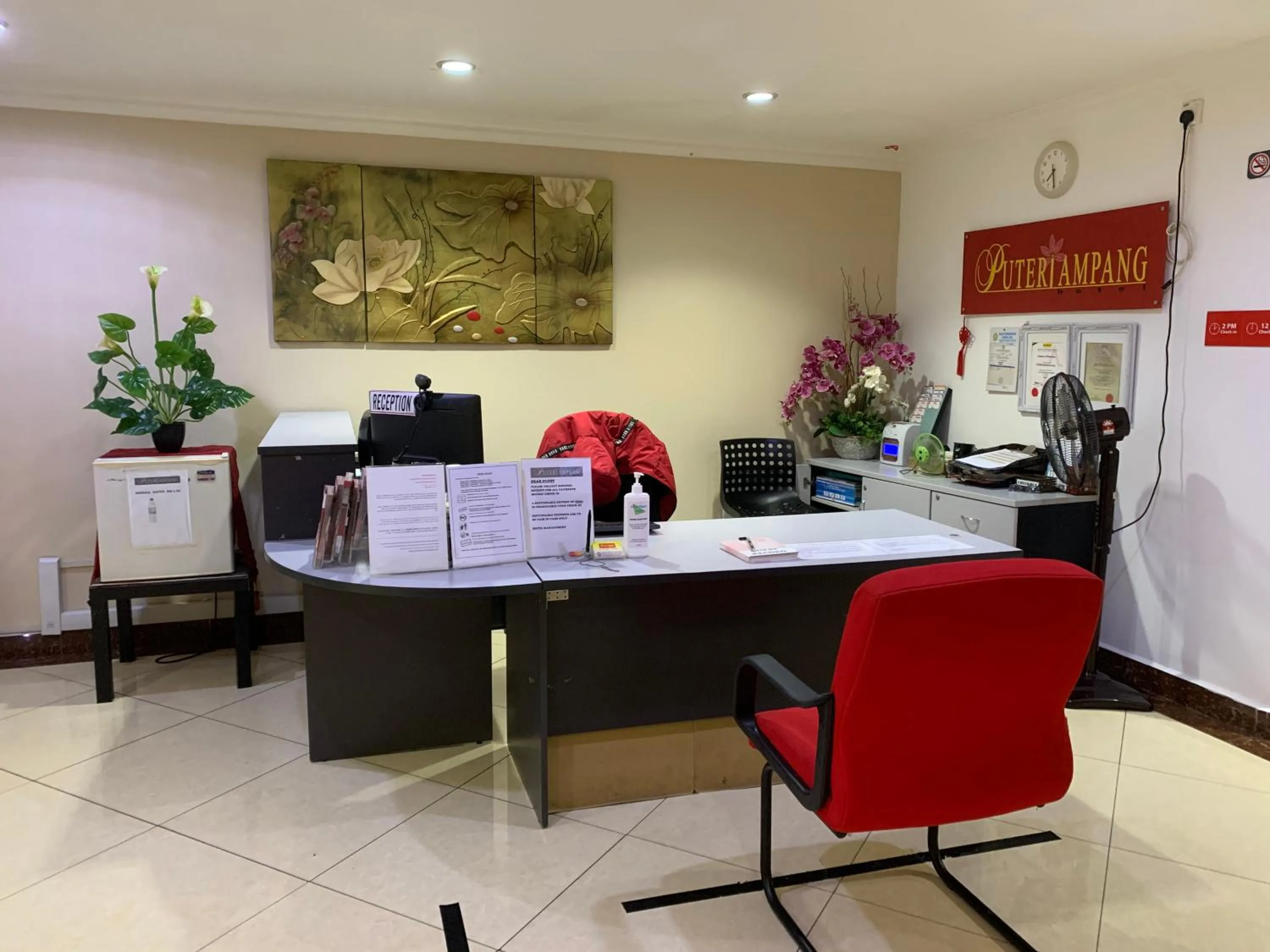 Lobby or reception in Puteri Ampang Hotel