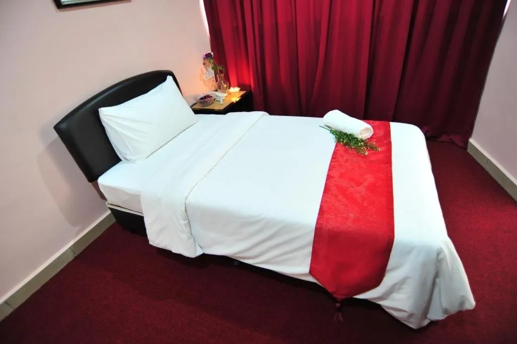 Bed in Puteri Ampang Hotel