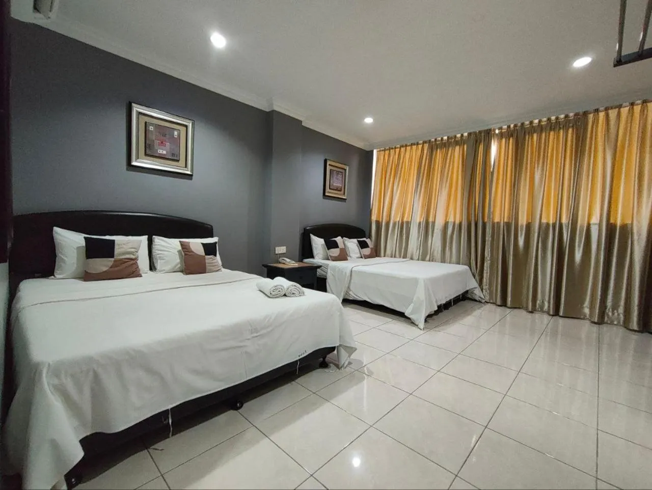 Bed in Puteri Ampang Hotel