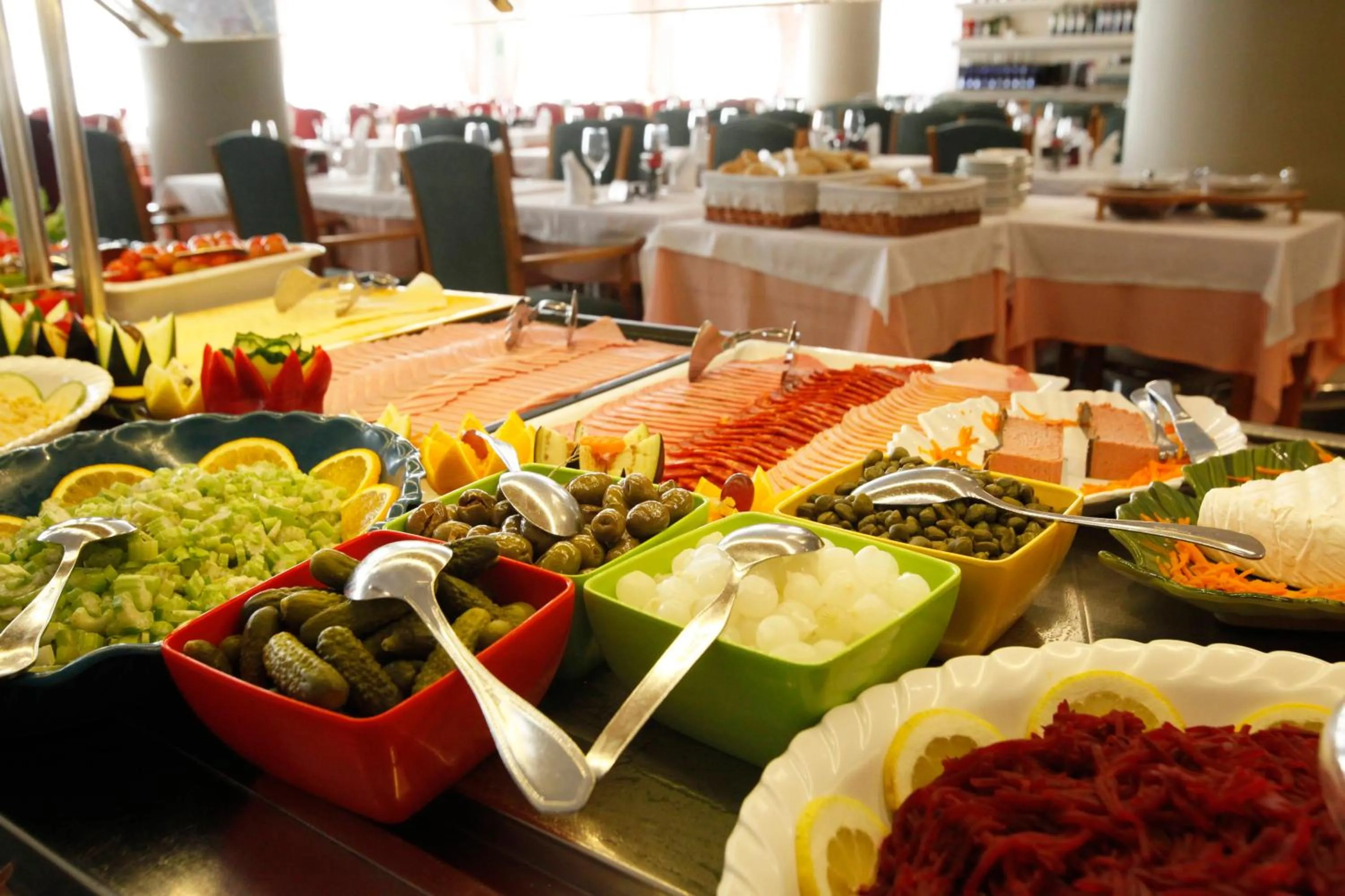 Food close-up in Hotel Arenal