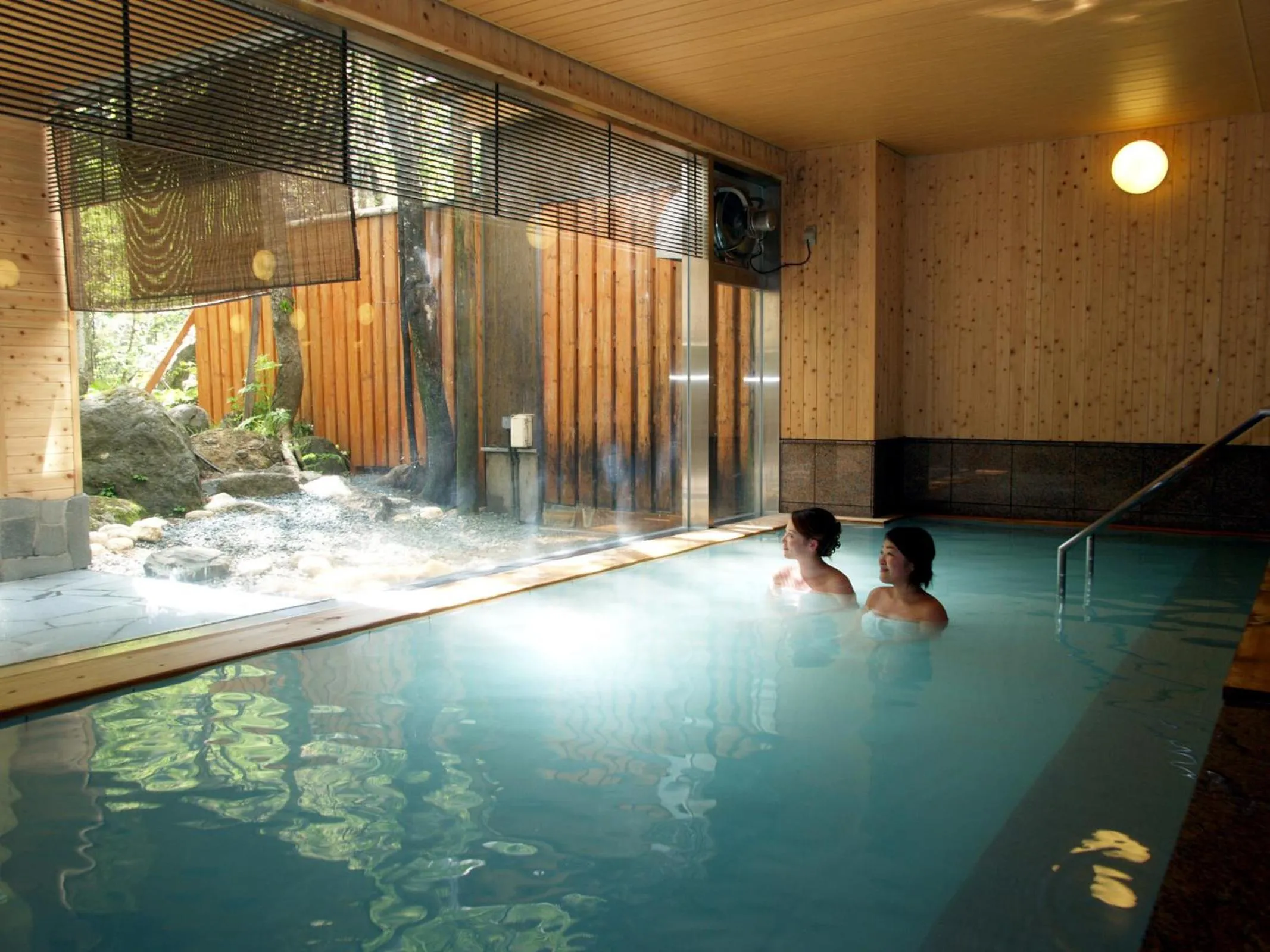Hot Spring Bath in Choyo Resort Hotel