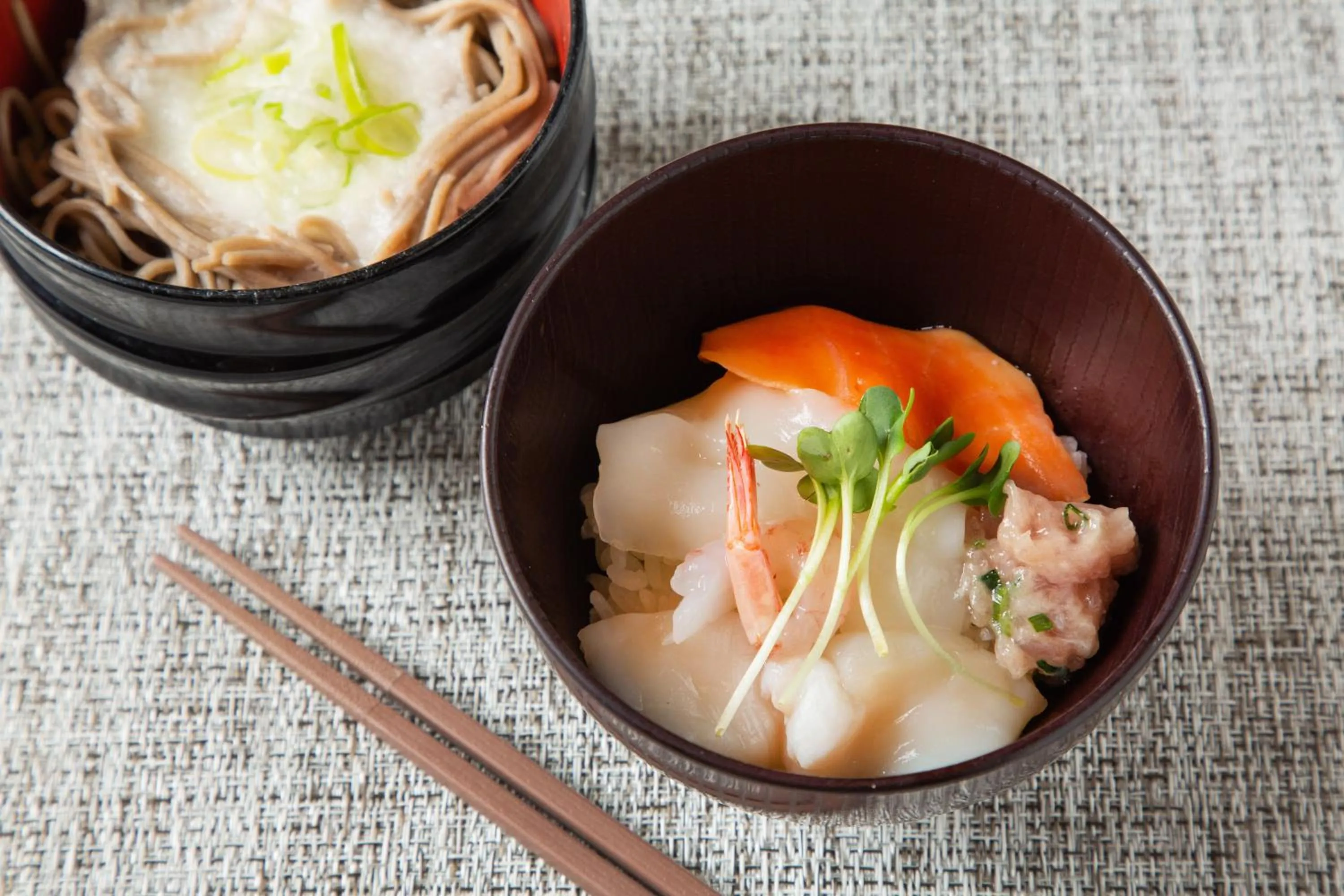 Buffet breakfast in Takuboku Tei