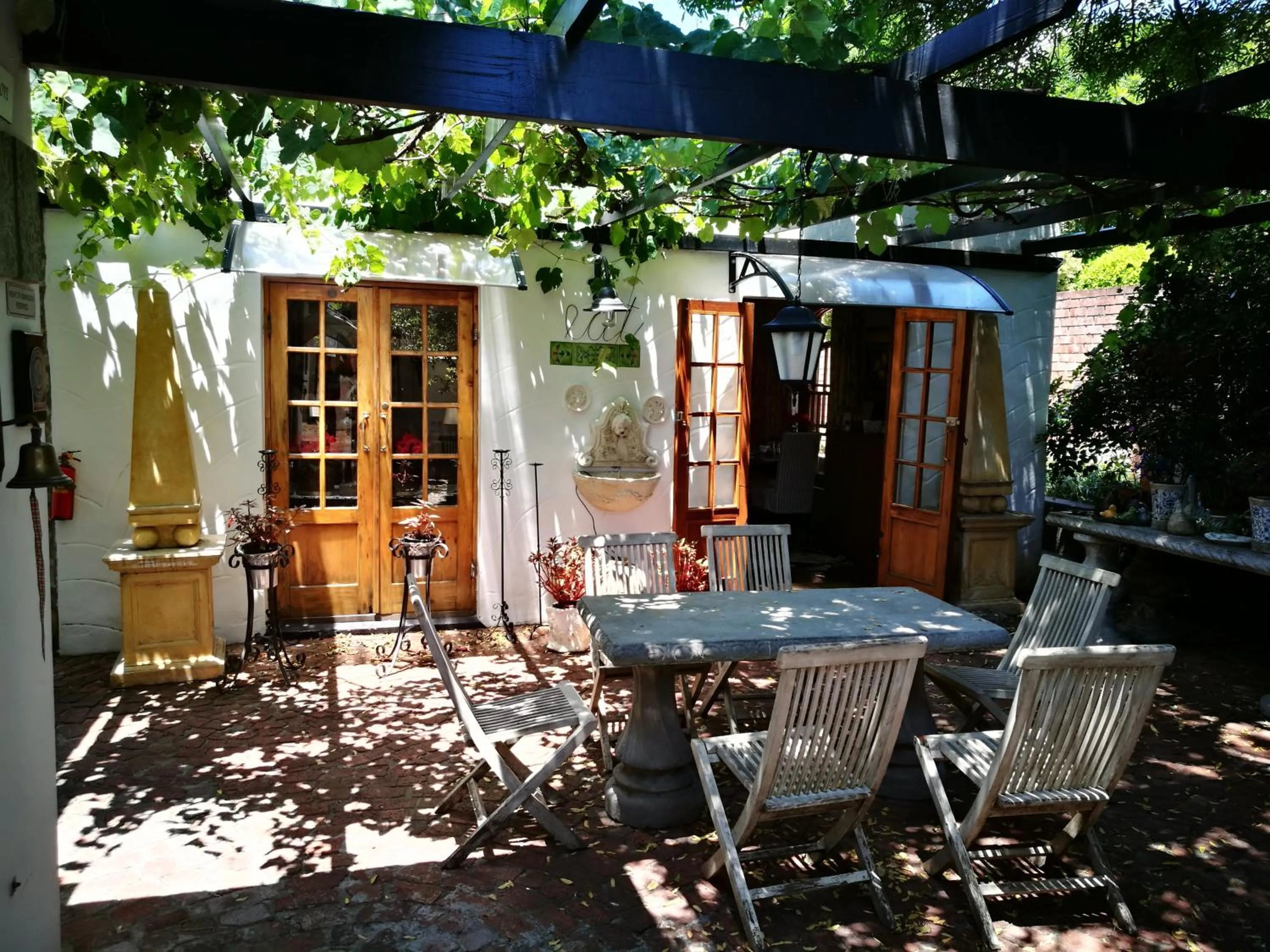 Patio in Forest Hall Guest House