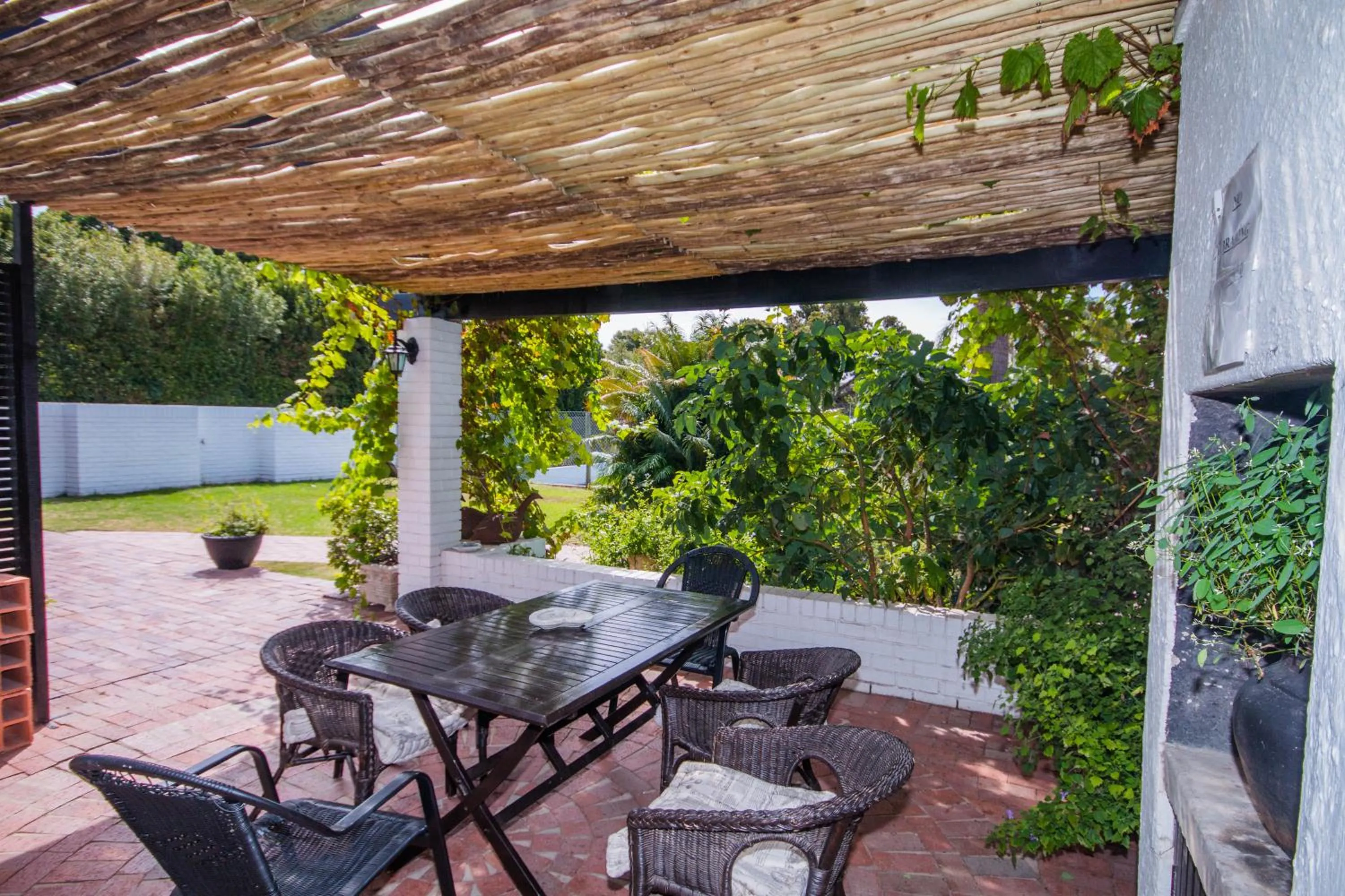 Patio in Forest Hall Guest House