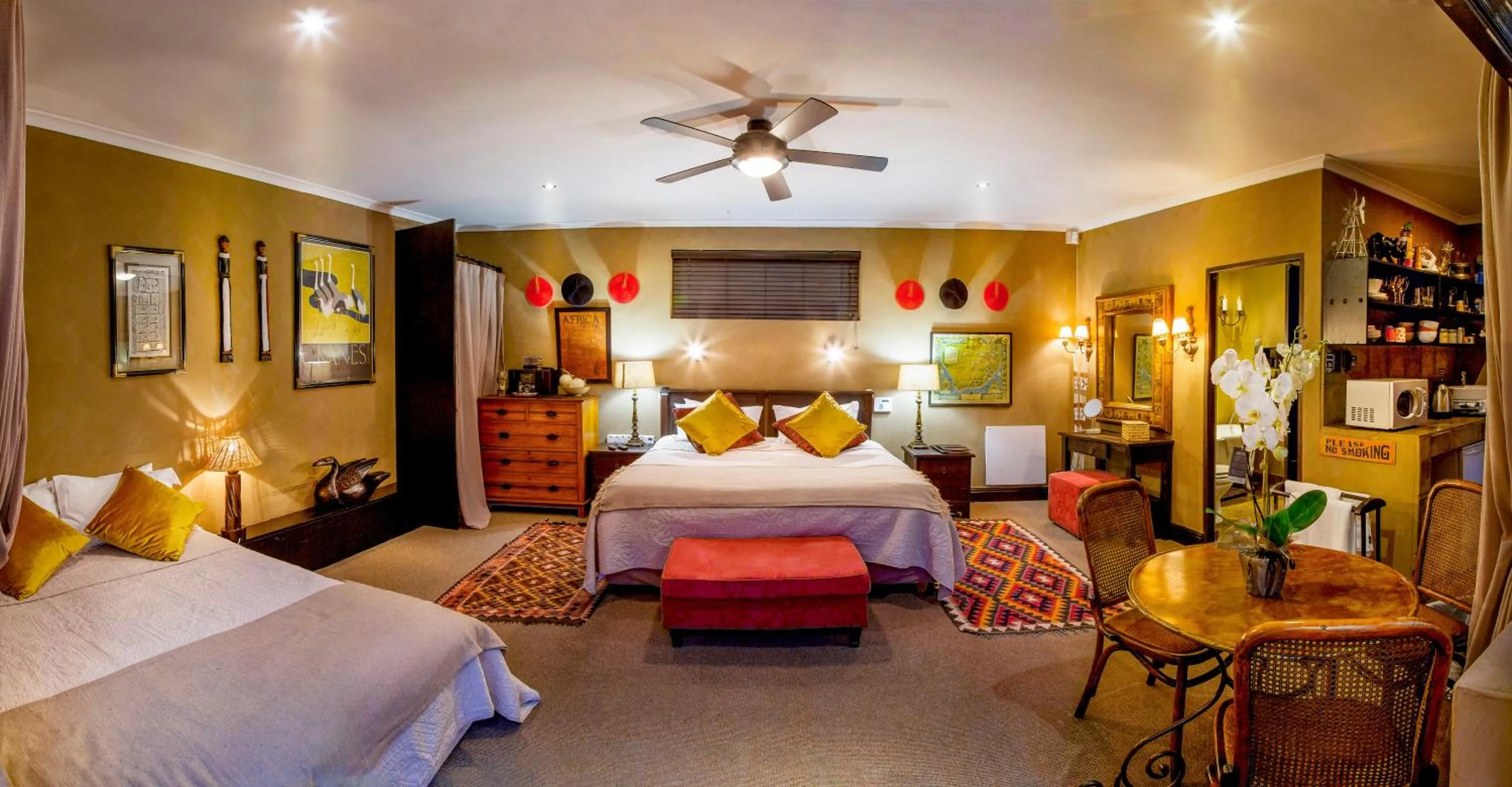 Bed in Forest Hall Guest House