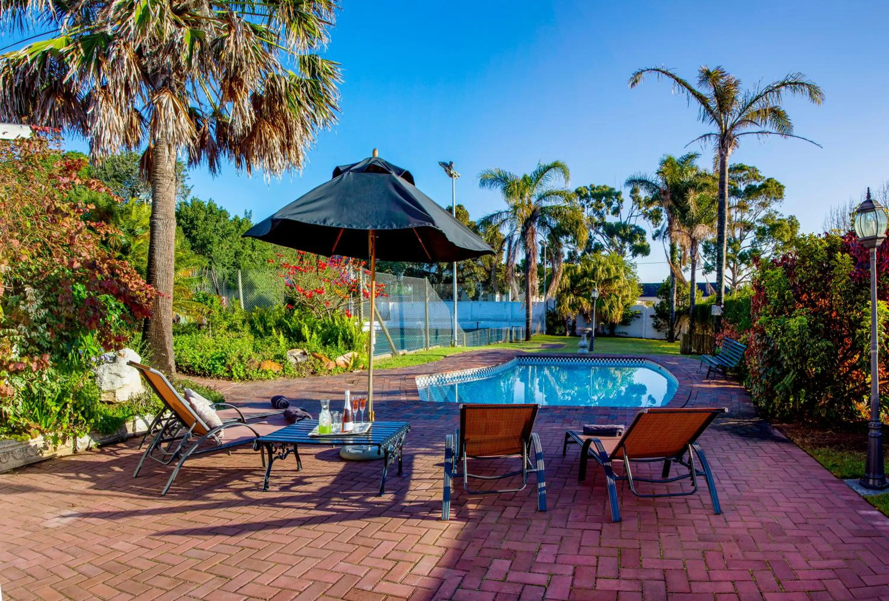 Patio in Forest Hall Guest House