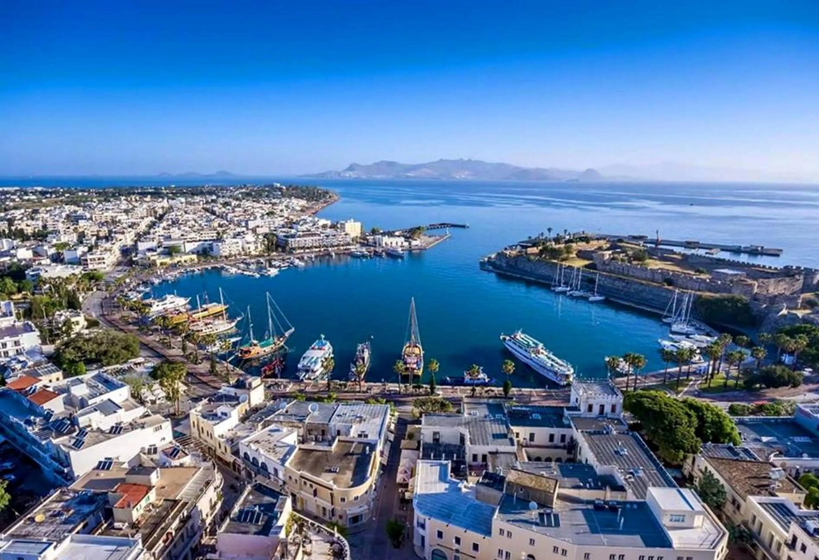 Nearby landmark in Pantheon Apartments Kos Town