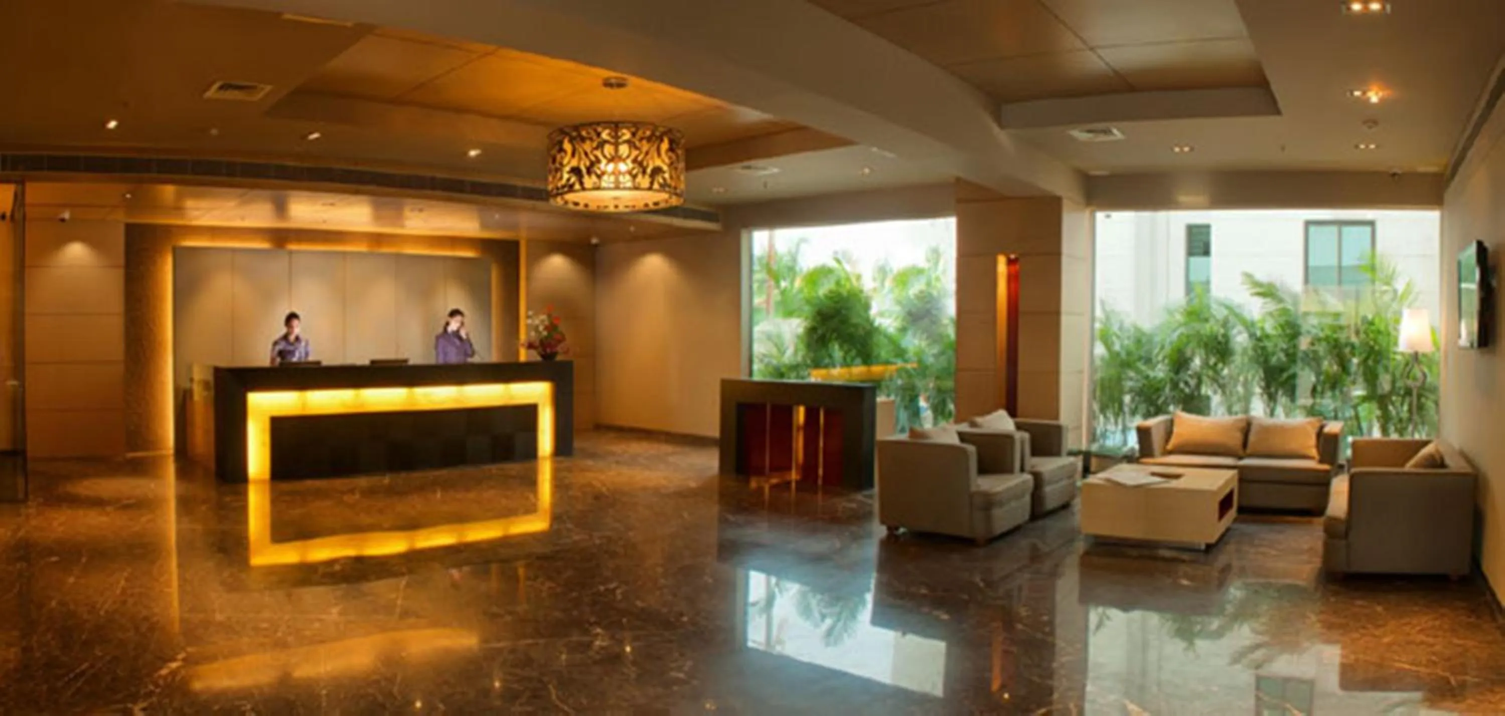 Lobby or reception in Royal Orchid Central Vadodara