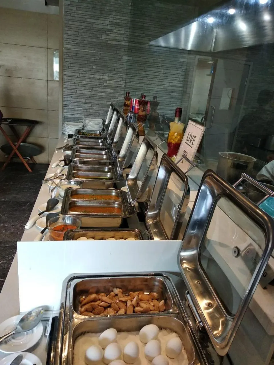 Breakfast in Royal Orchid Central Vadodara