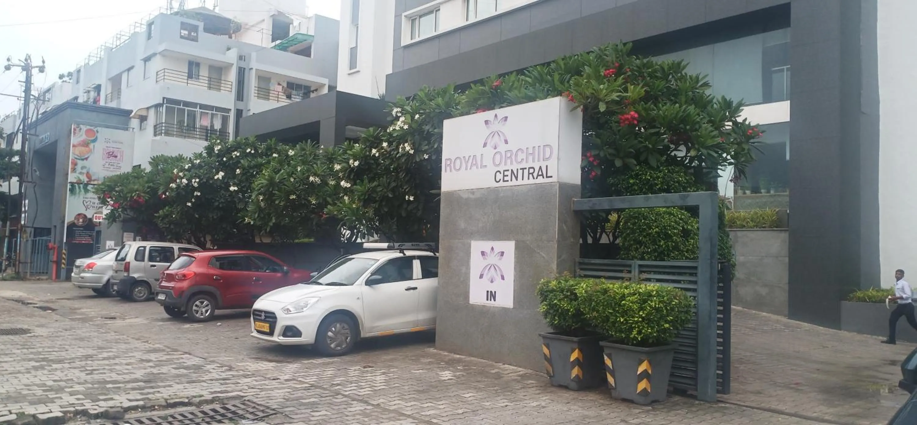 Facade/entrance in Royal Orchid Central Vadodara