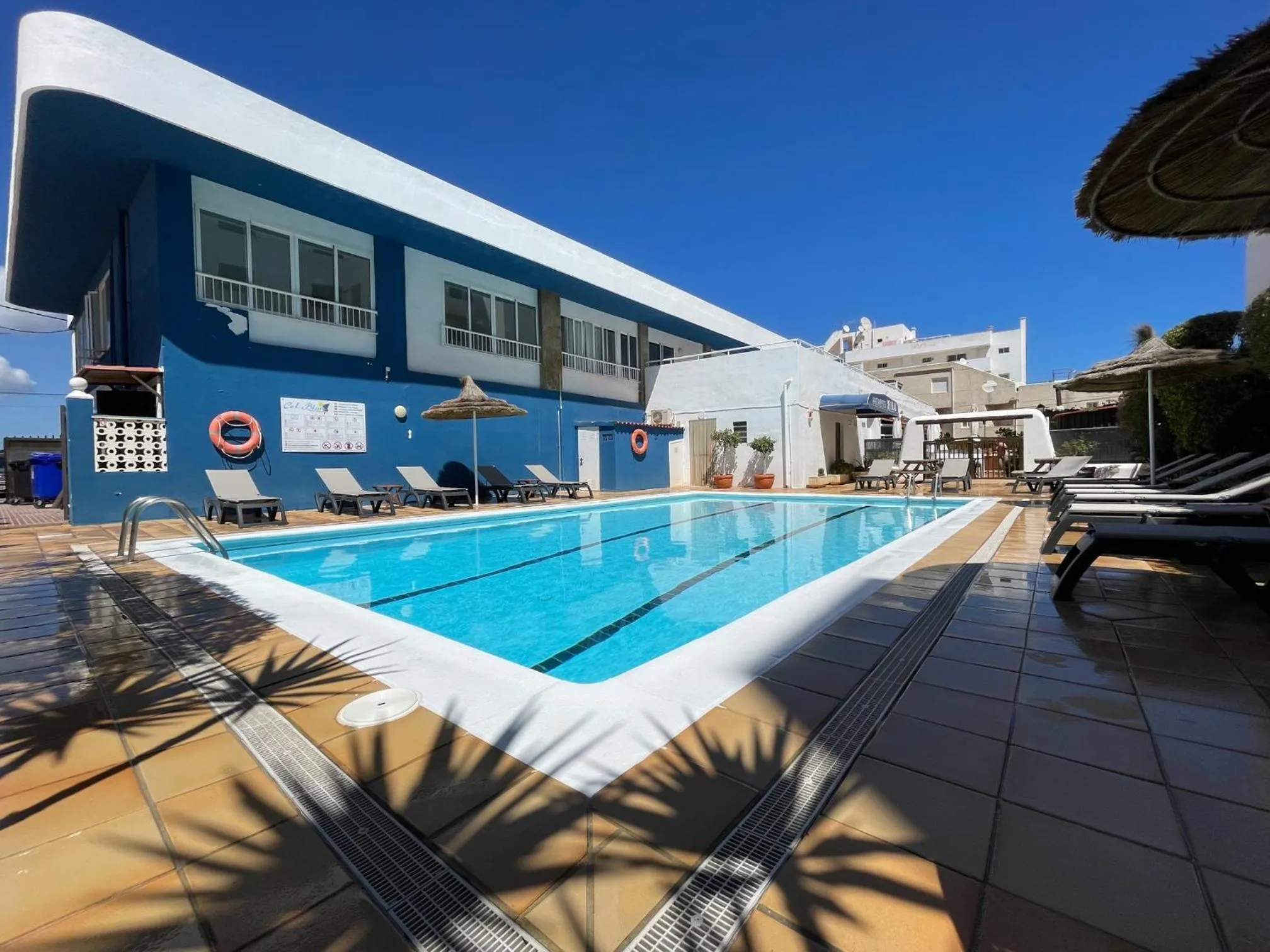 Swimming pool in Apartamentos Cel Blau