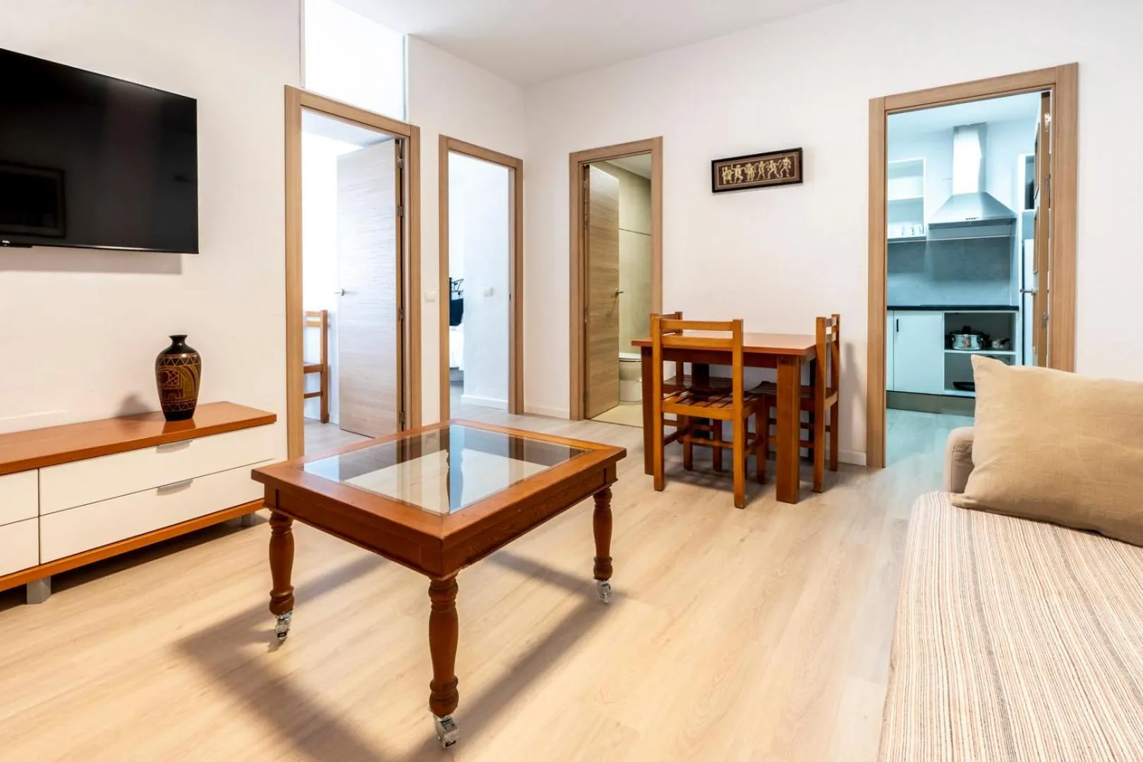 TV and multimedia in Apartamentos Cel Blau