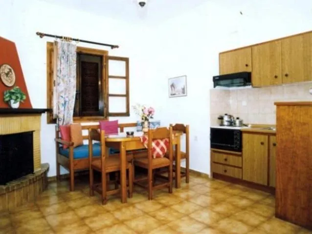 Kitchen or kitchenette in Eleni Apartments