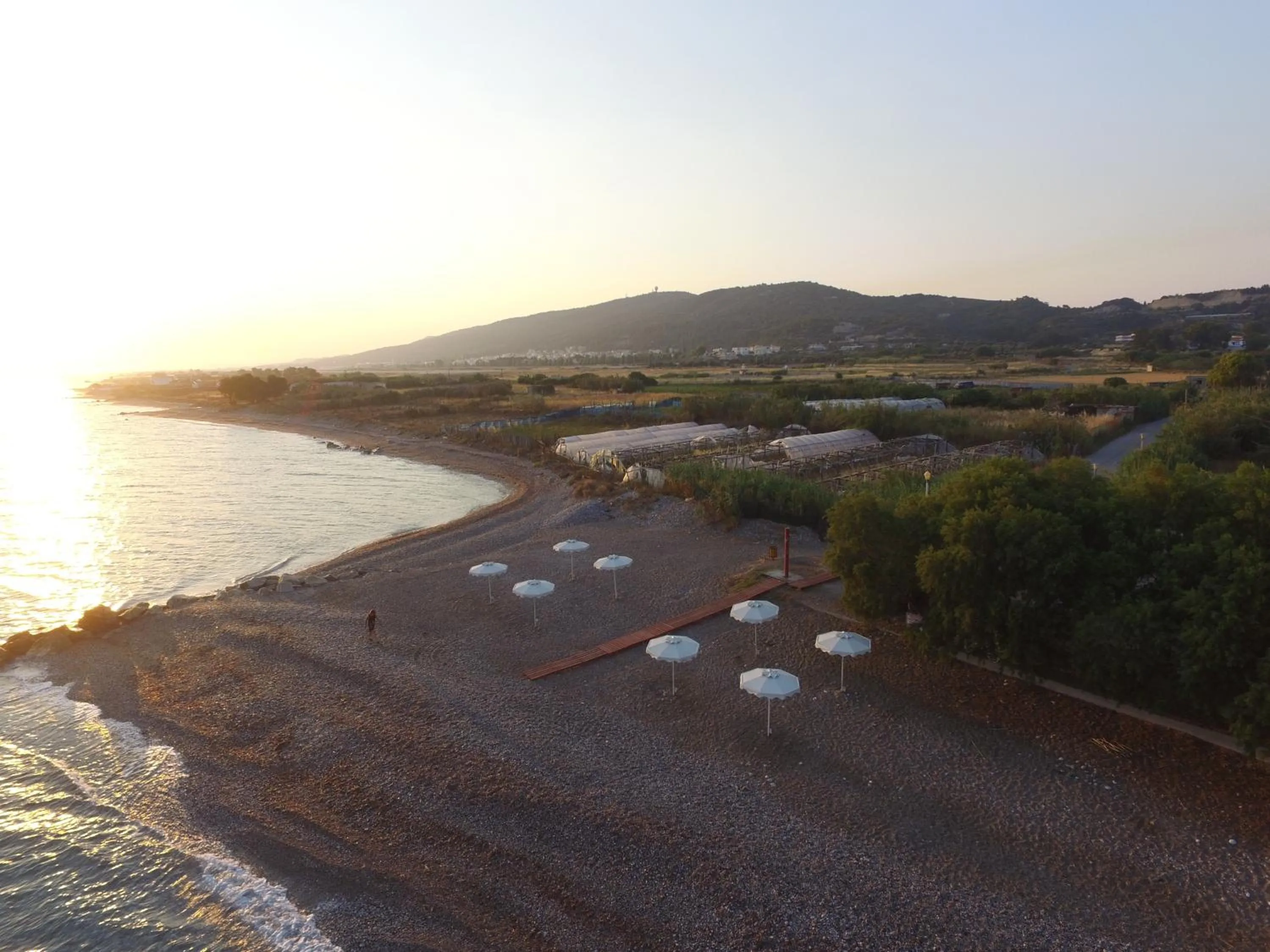 Beach in Vallian Village Hotel