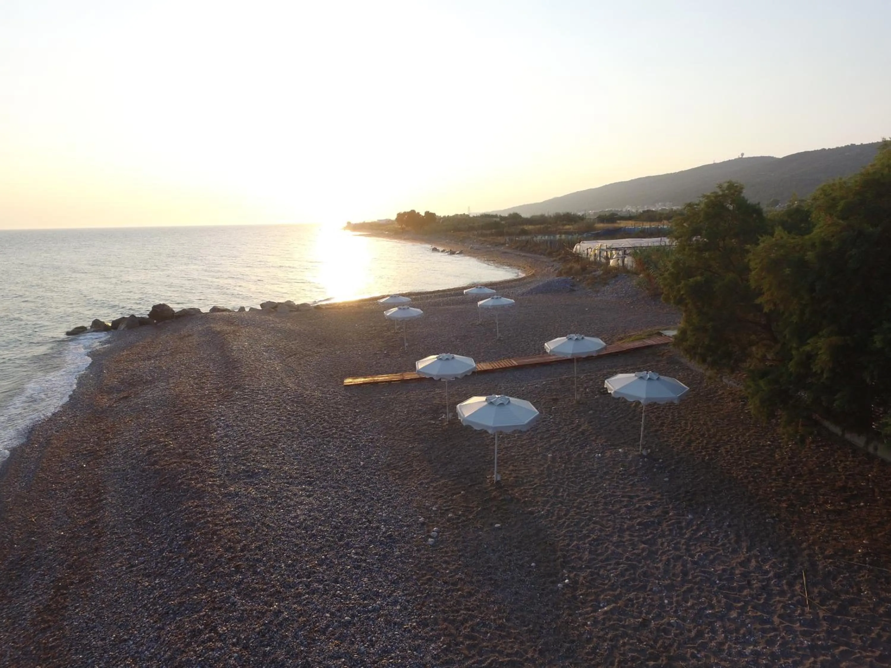 Beach in Vallian Village Hotel