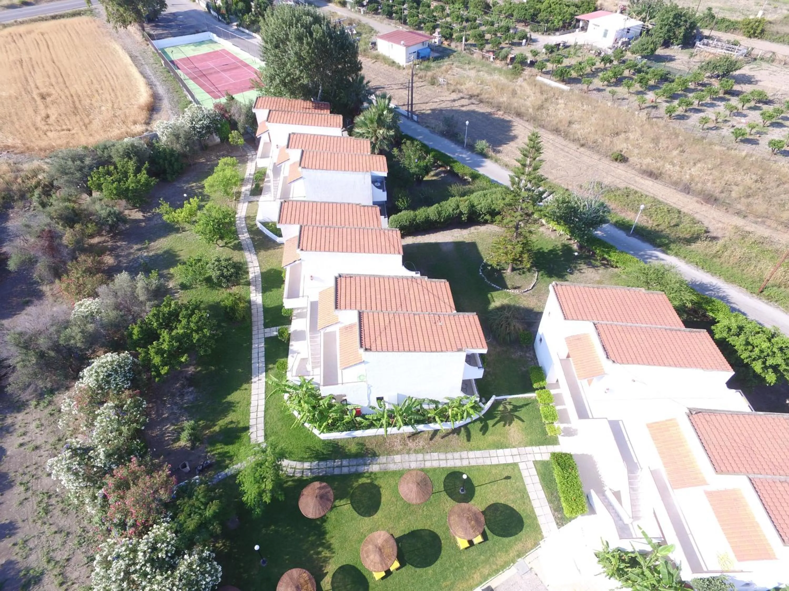Bird's eye view in Vallian Village Hotel