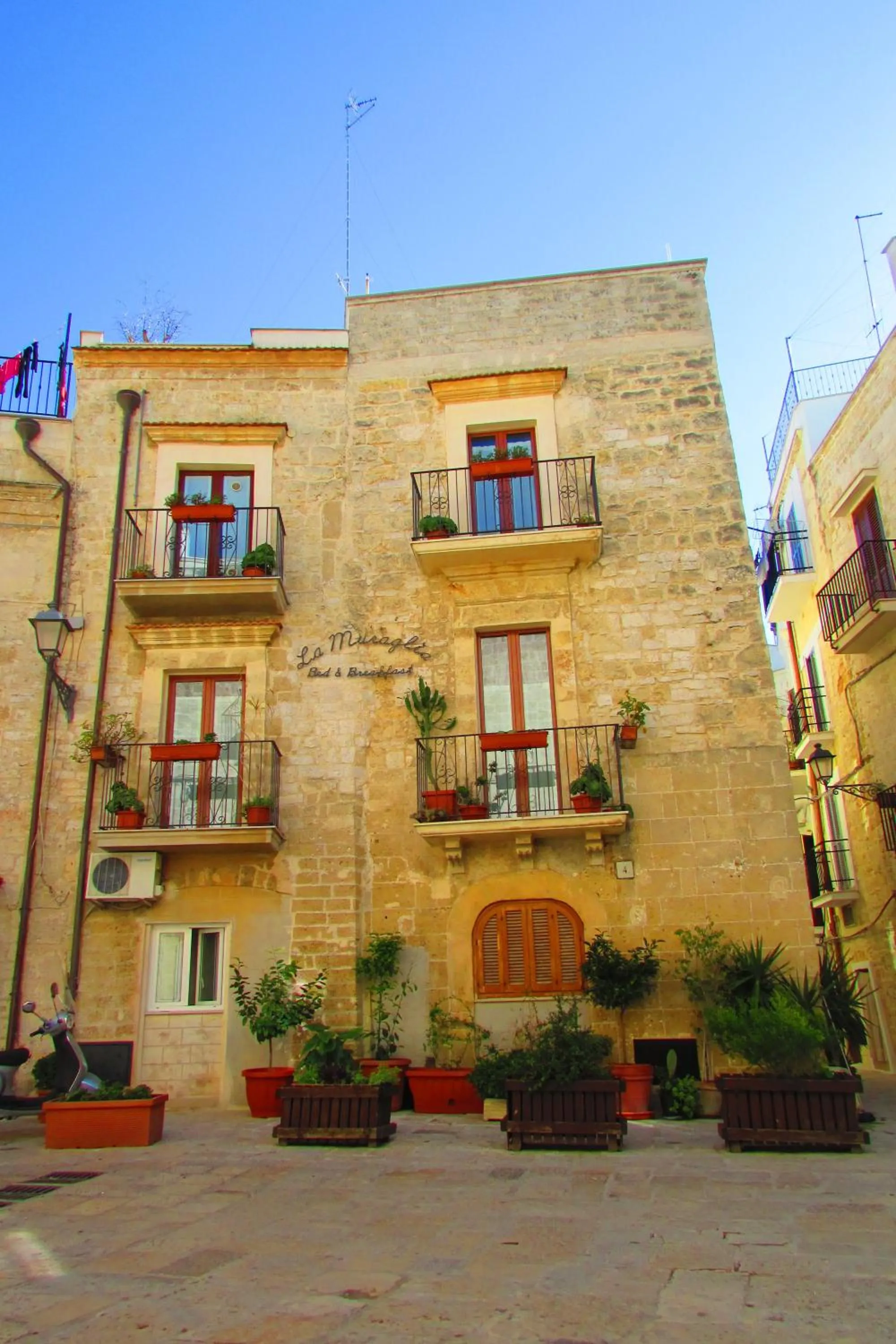 Property building in B&B La Muraglia