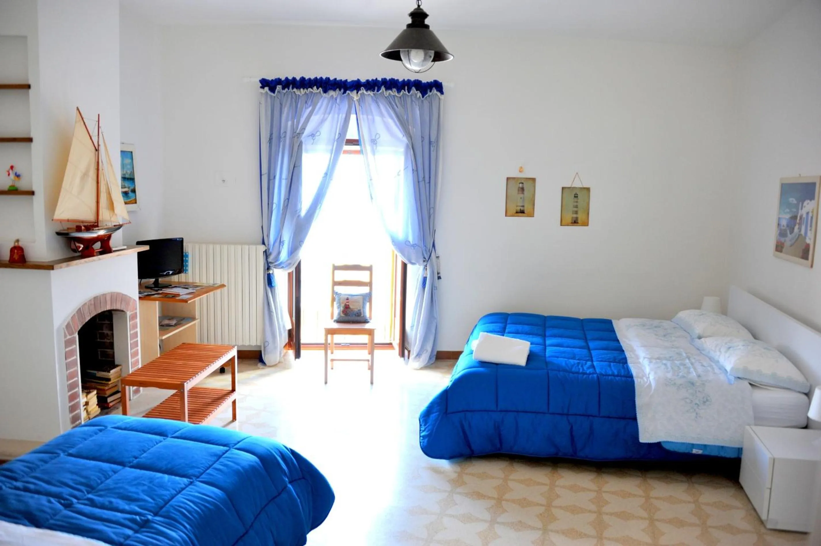 TV and multimedia, Bed in B&B La Muraglia