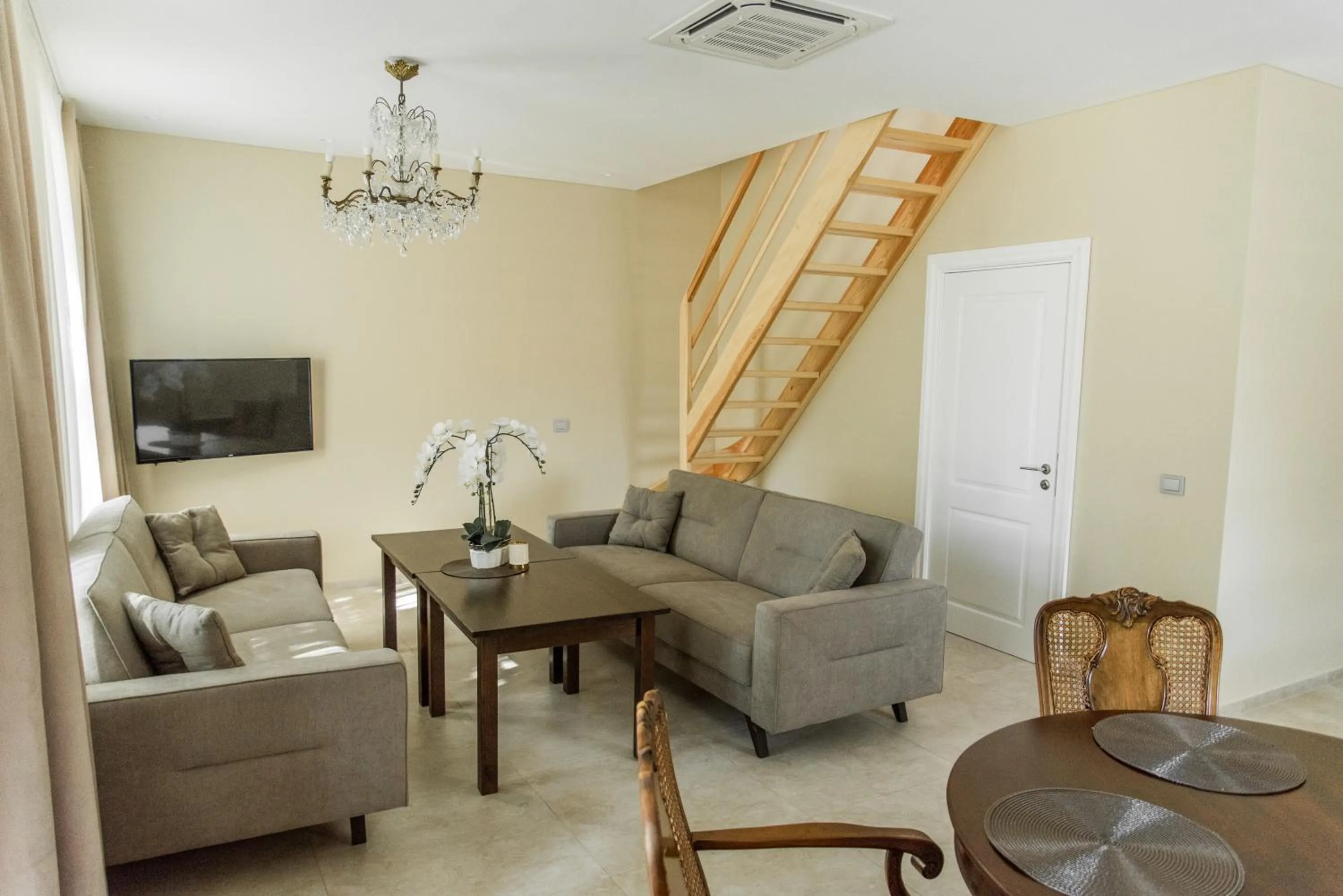 Living room in Hotel Palanga Camping