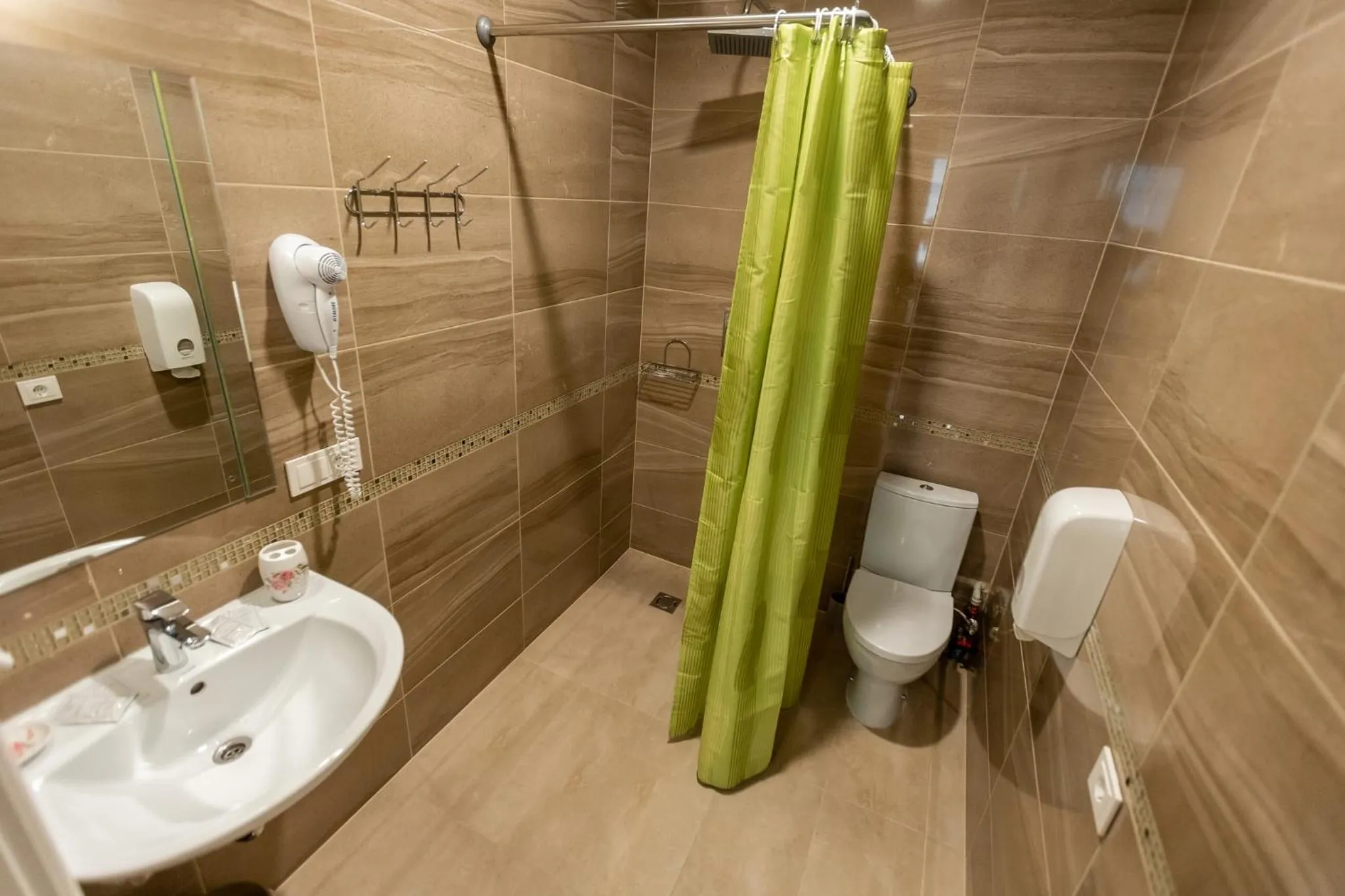 Bathroom in Hotel Palanga Camping