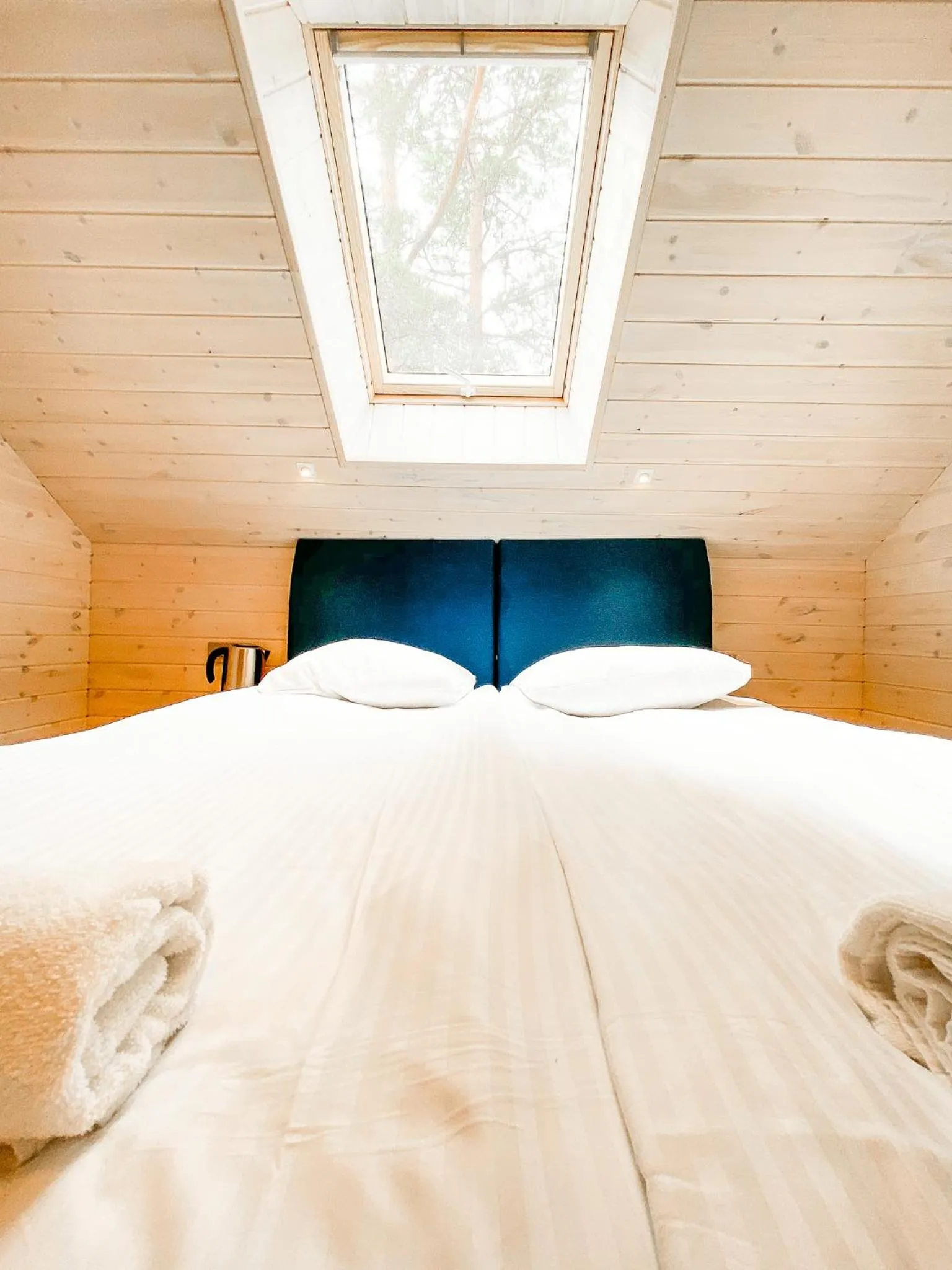 Bedroom, Bed in Hotel Palanga Camping