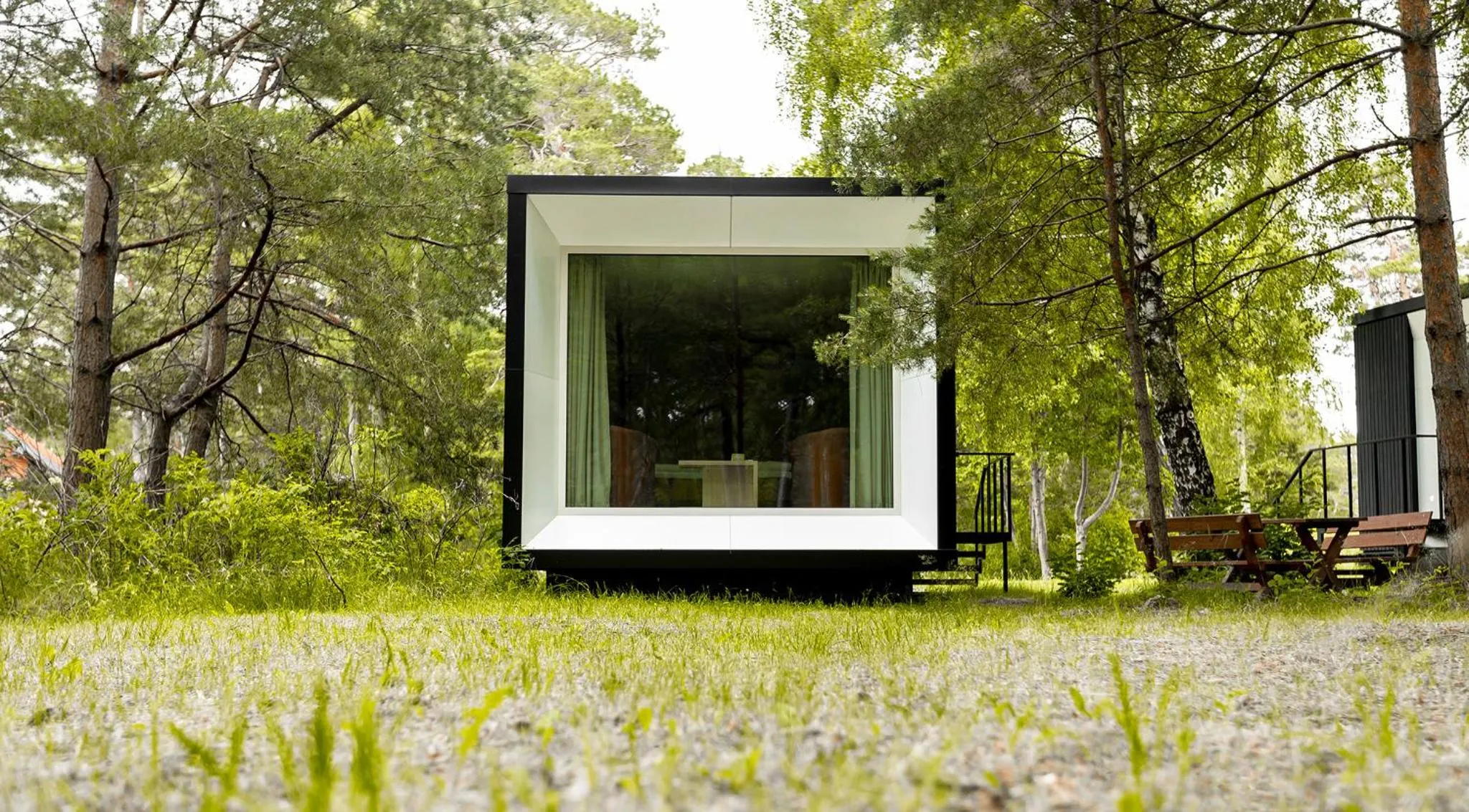 Facade/entrance in Hotel Palanga Camping