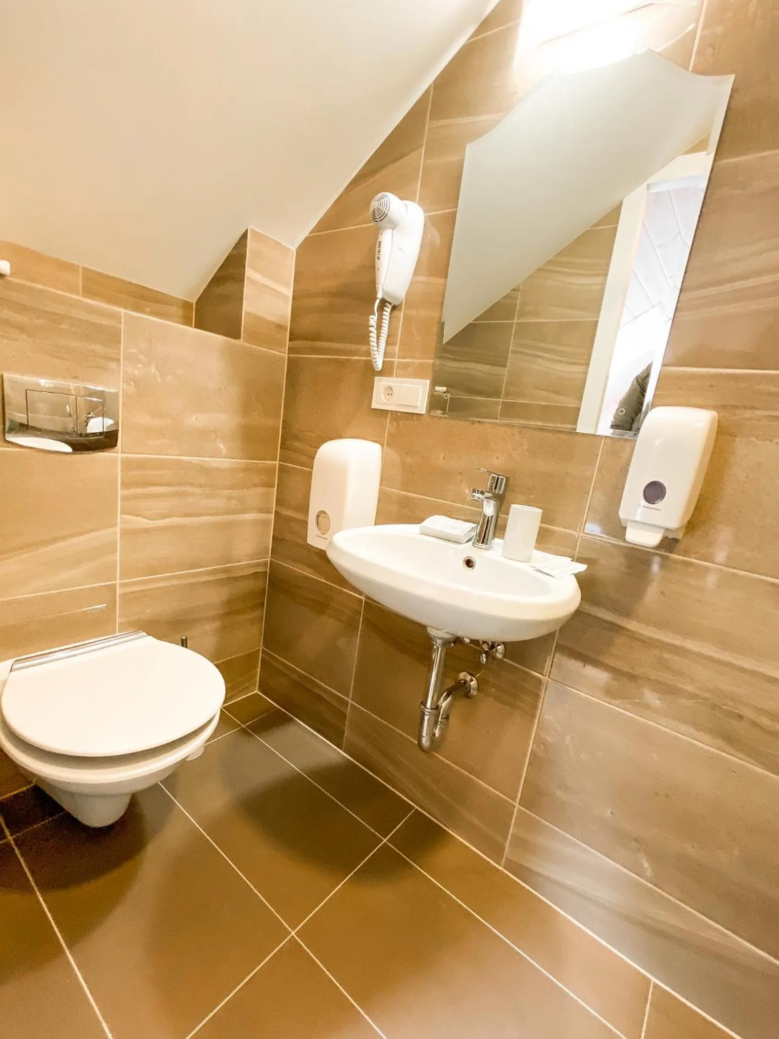 Bathroom in Hotel Palanga Camping