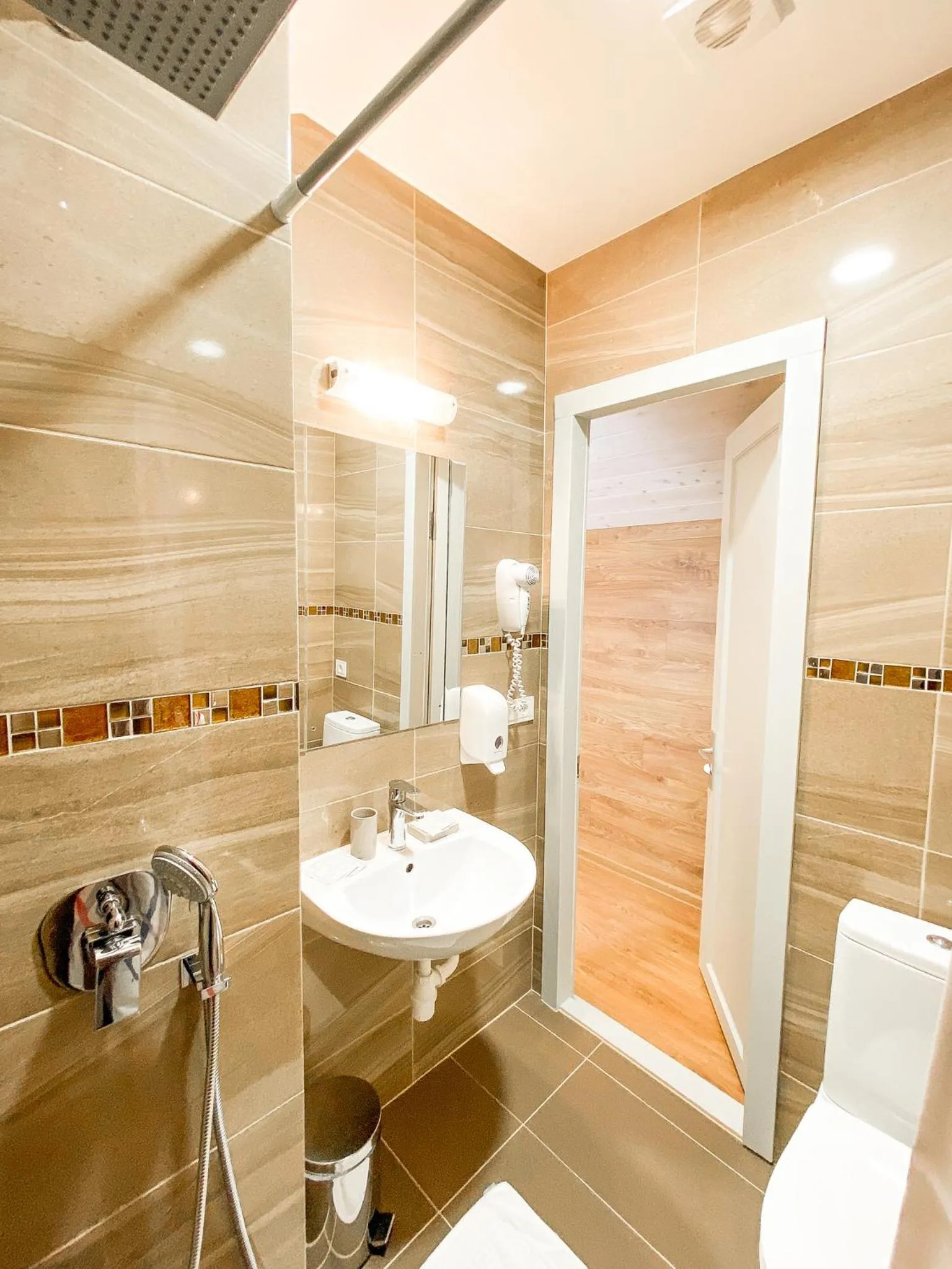 Bathroom in Hotel Palanga Camping