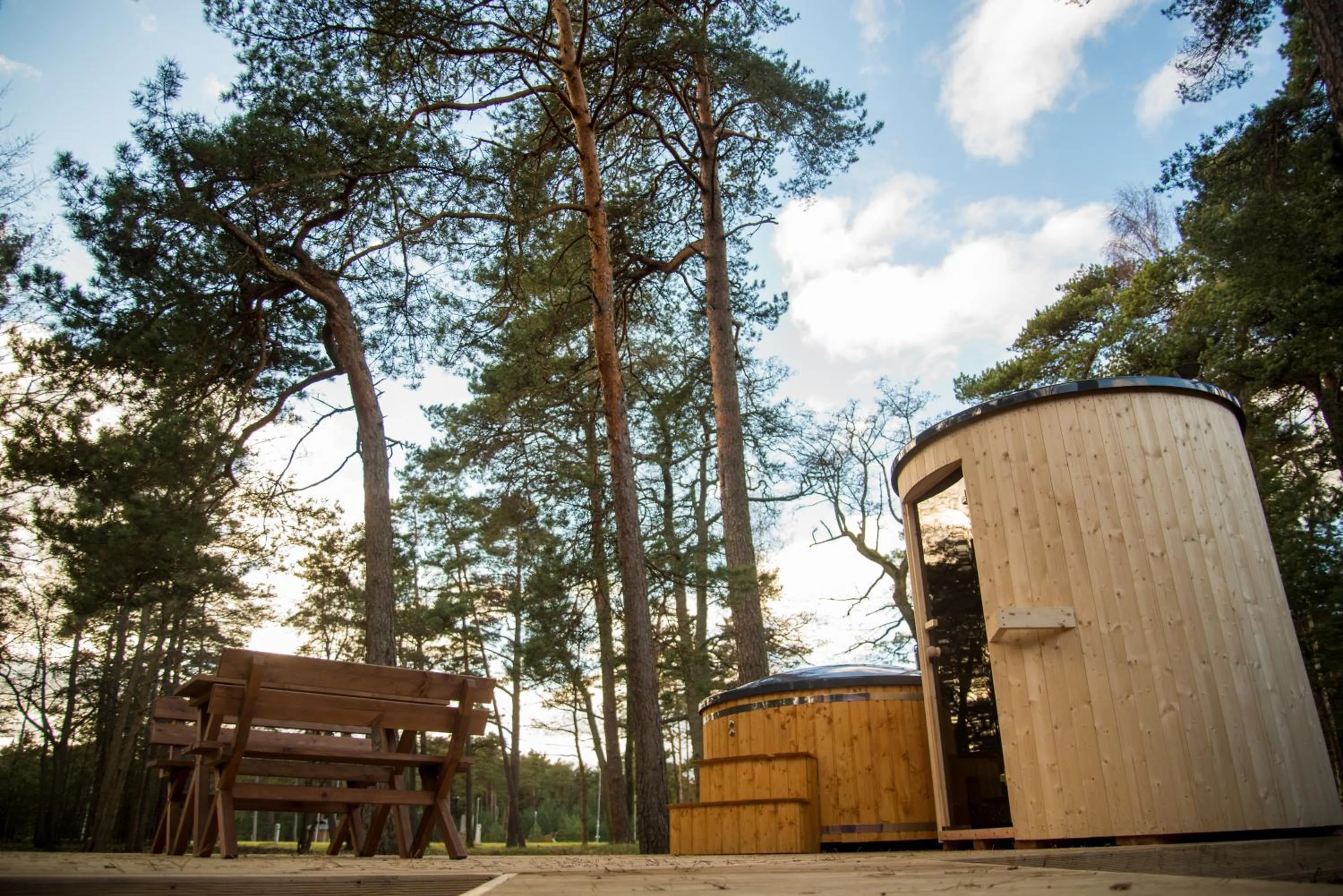 On site in Hotel Palanga Camping