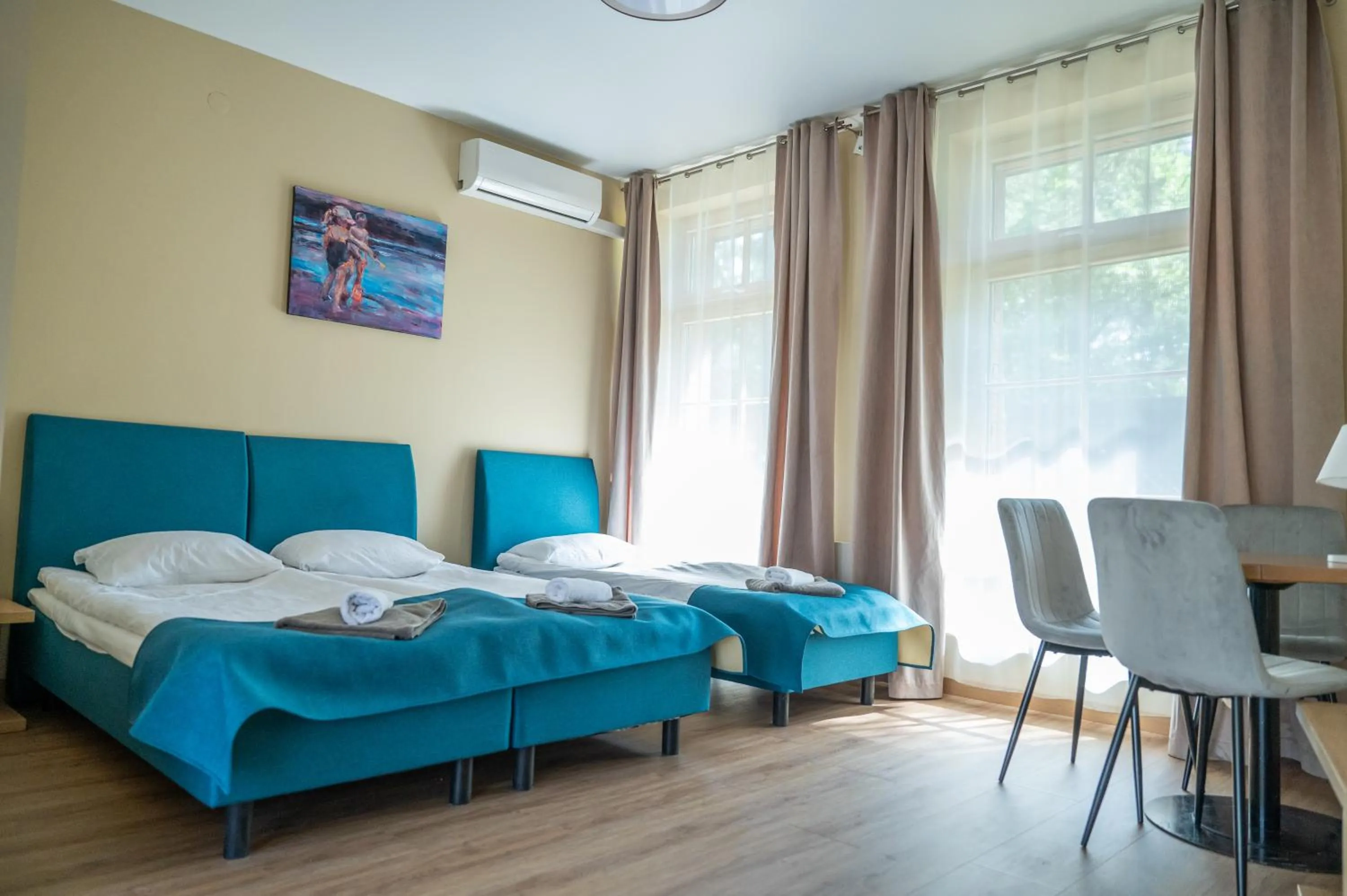 Bed in Hotel Palanga Camping