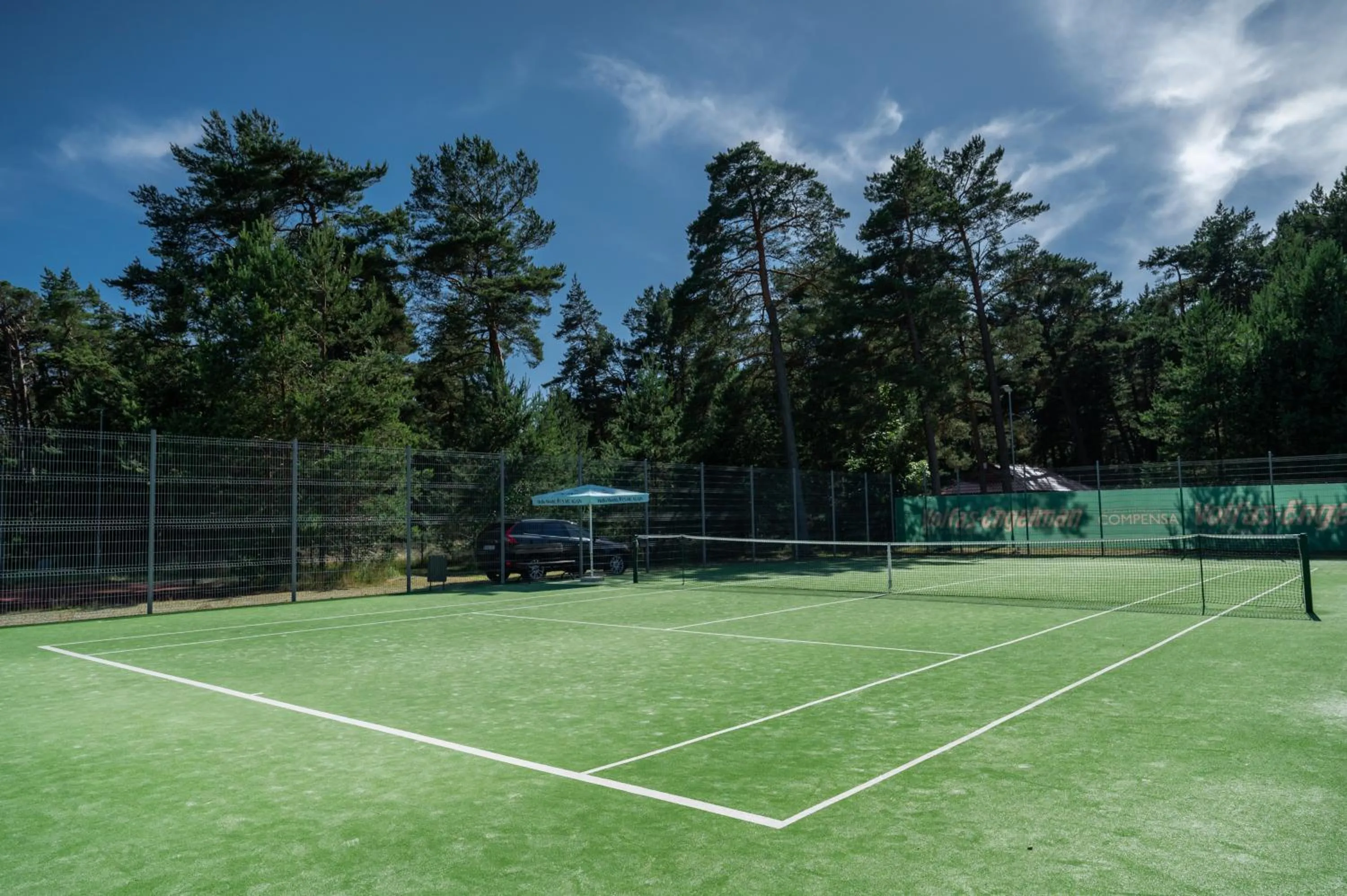 Tennis court in Hotel Palanga Camping