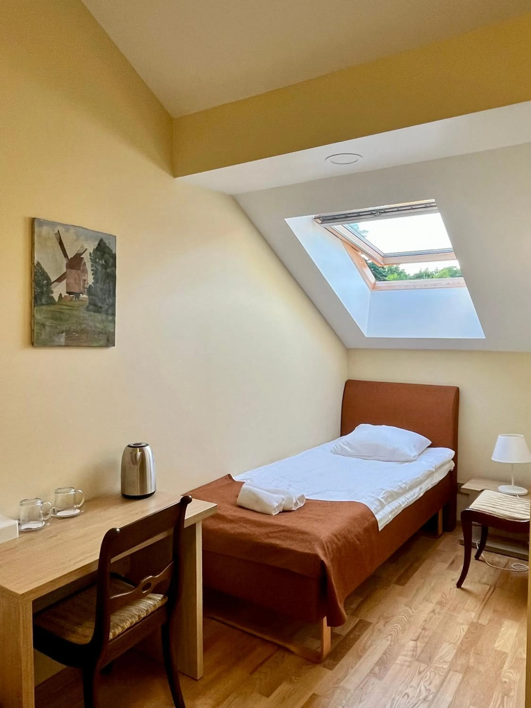 Bed in Hotel Palanga Camping