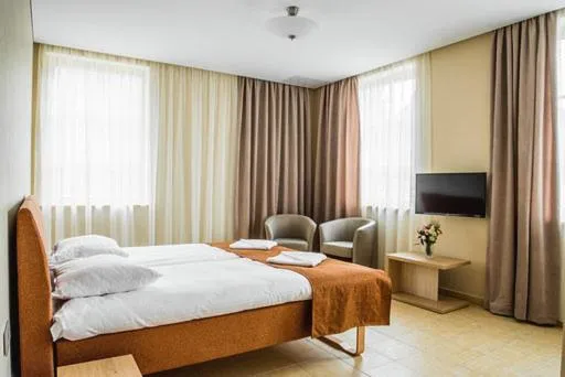 Photo of the whole room, Bed in Hotel Palanga Camping