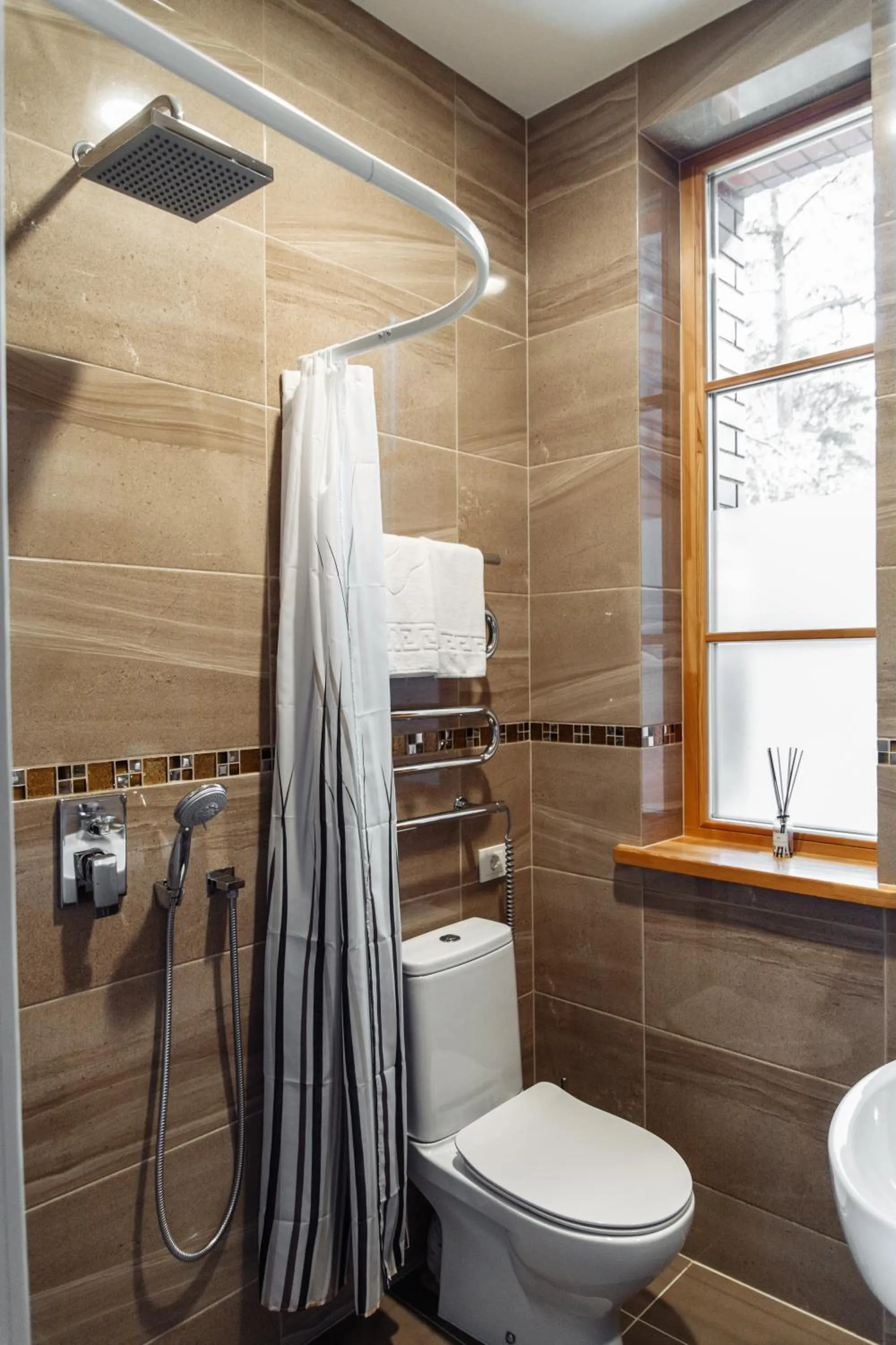 Bathroom in Hotel Palanga Camping