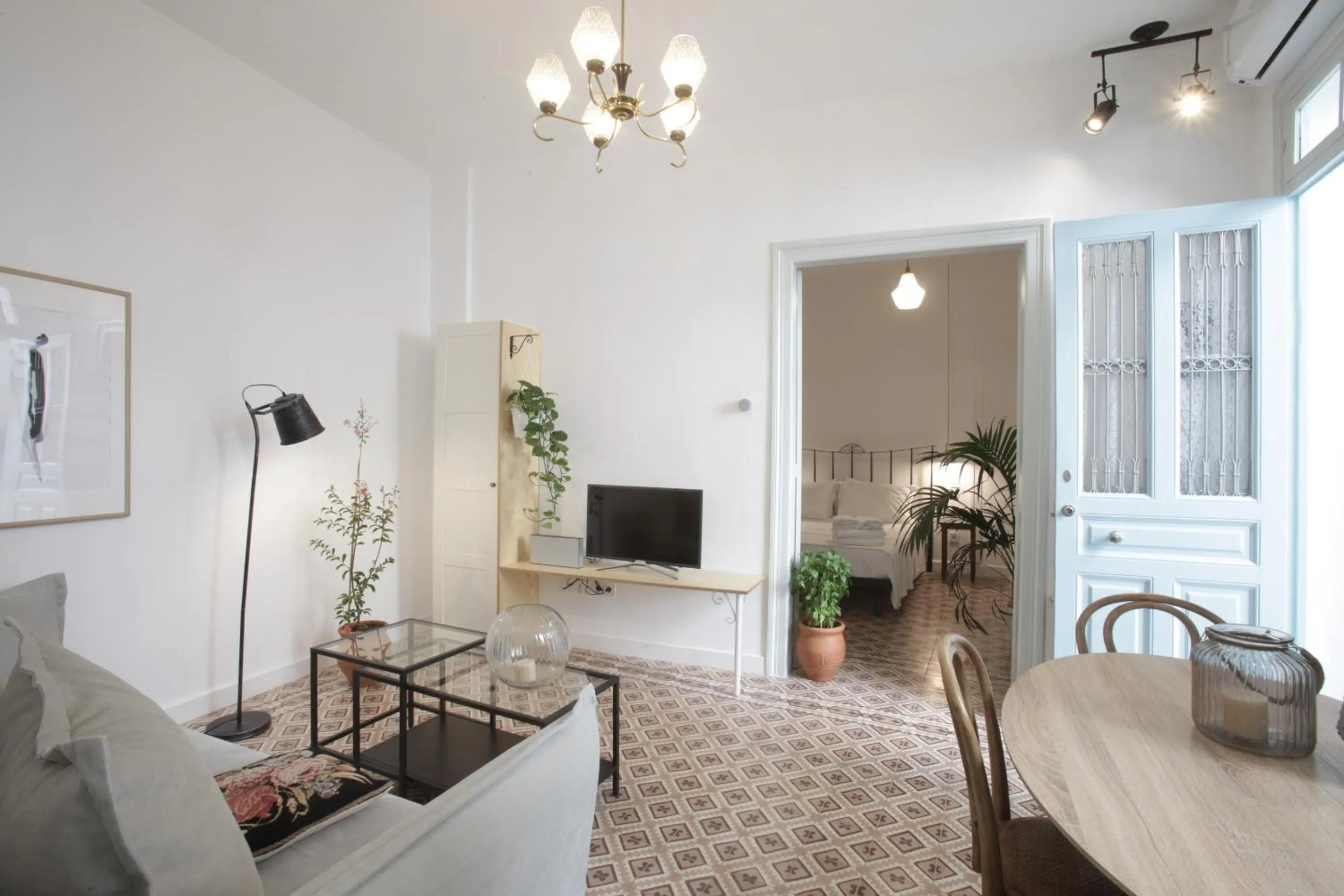Living room in Live in Athens, THISEIO Historic House