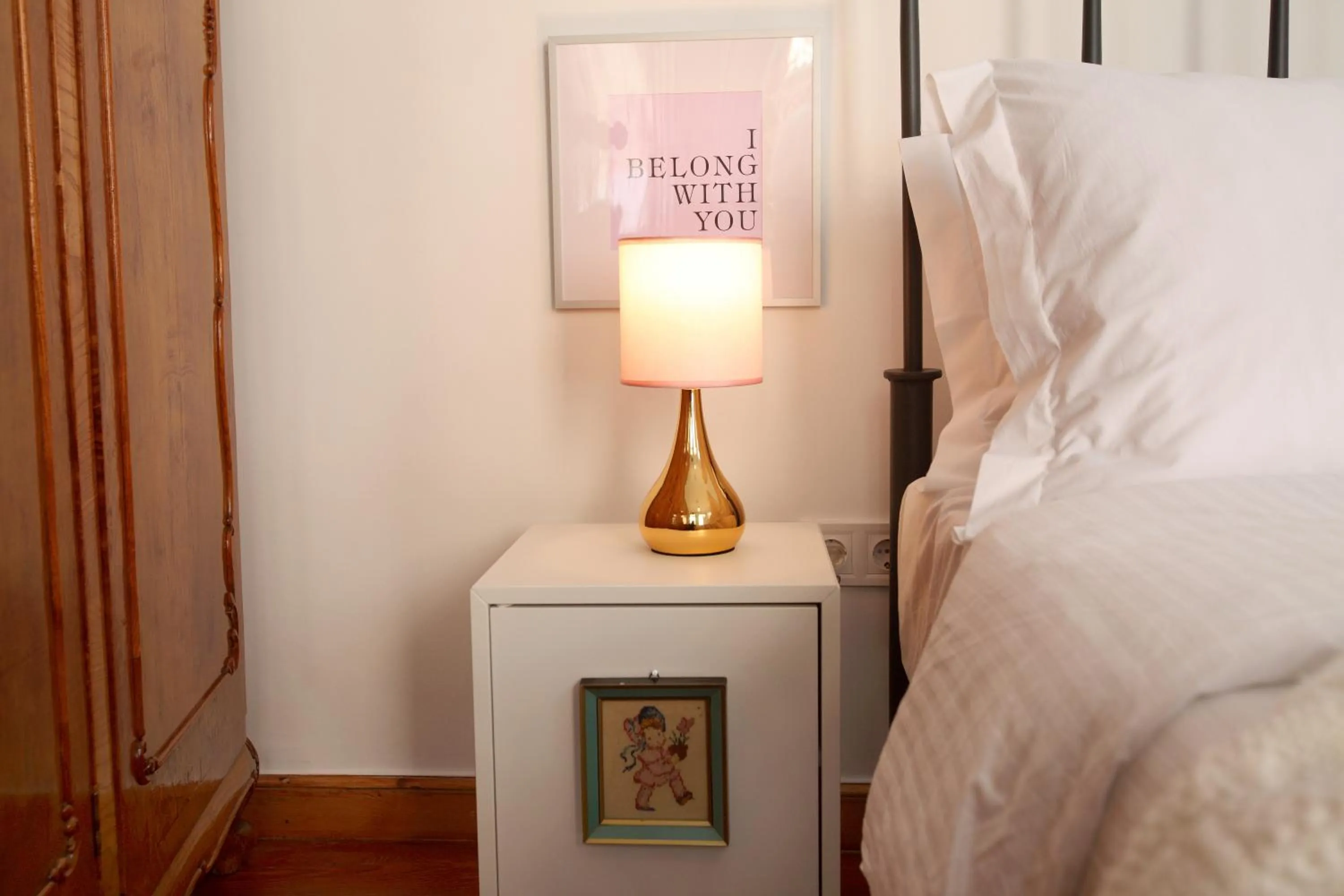 Balcony/Terrace, Bed in Live in Athens, THISEIO Historic House
